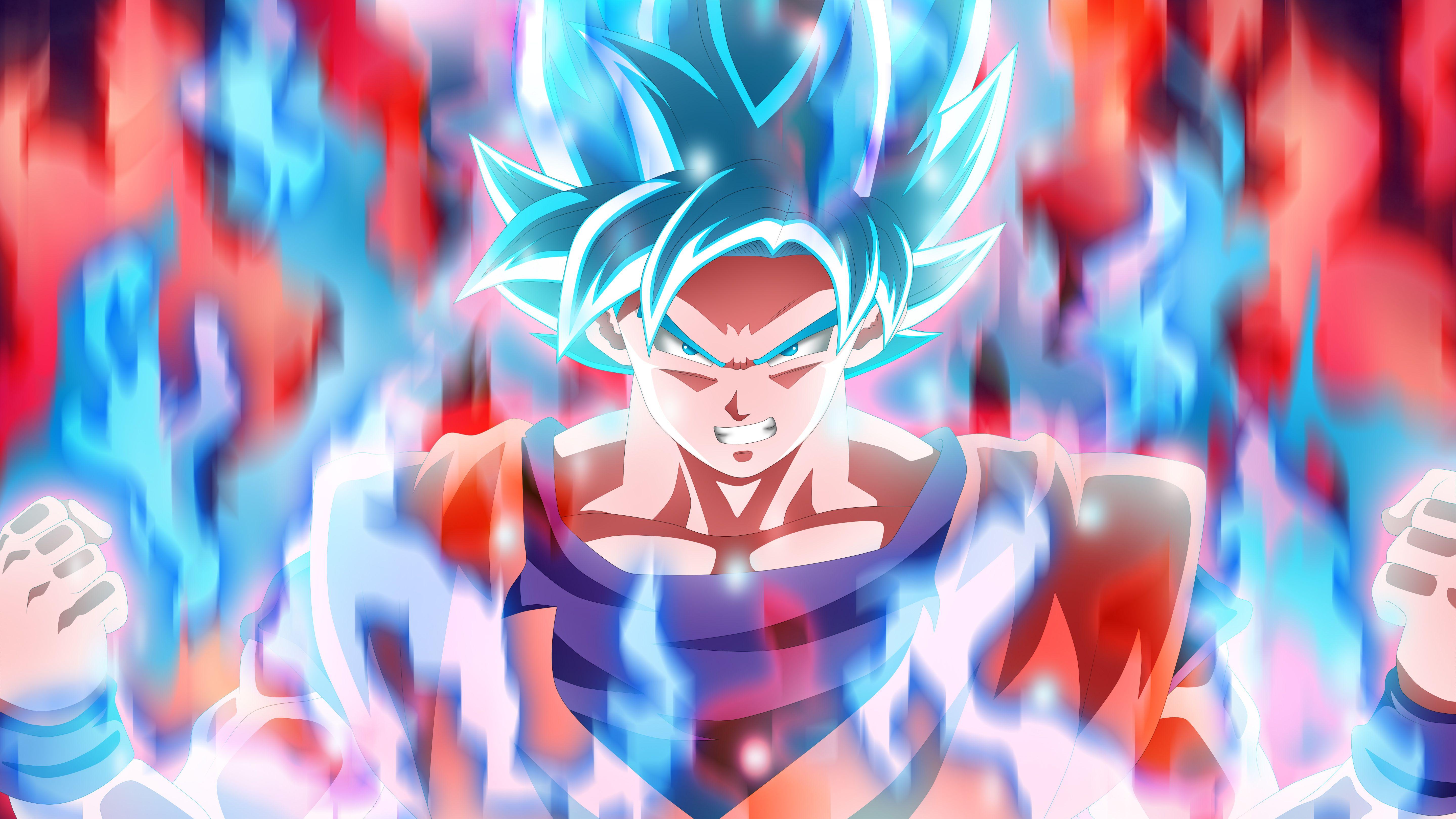 Blue Kaioken Goku Wallpapers