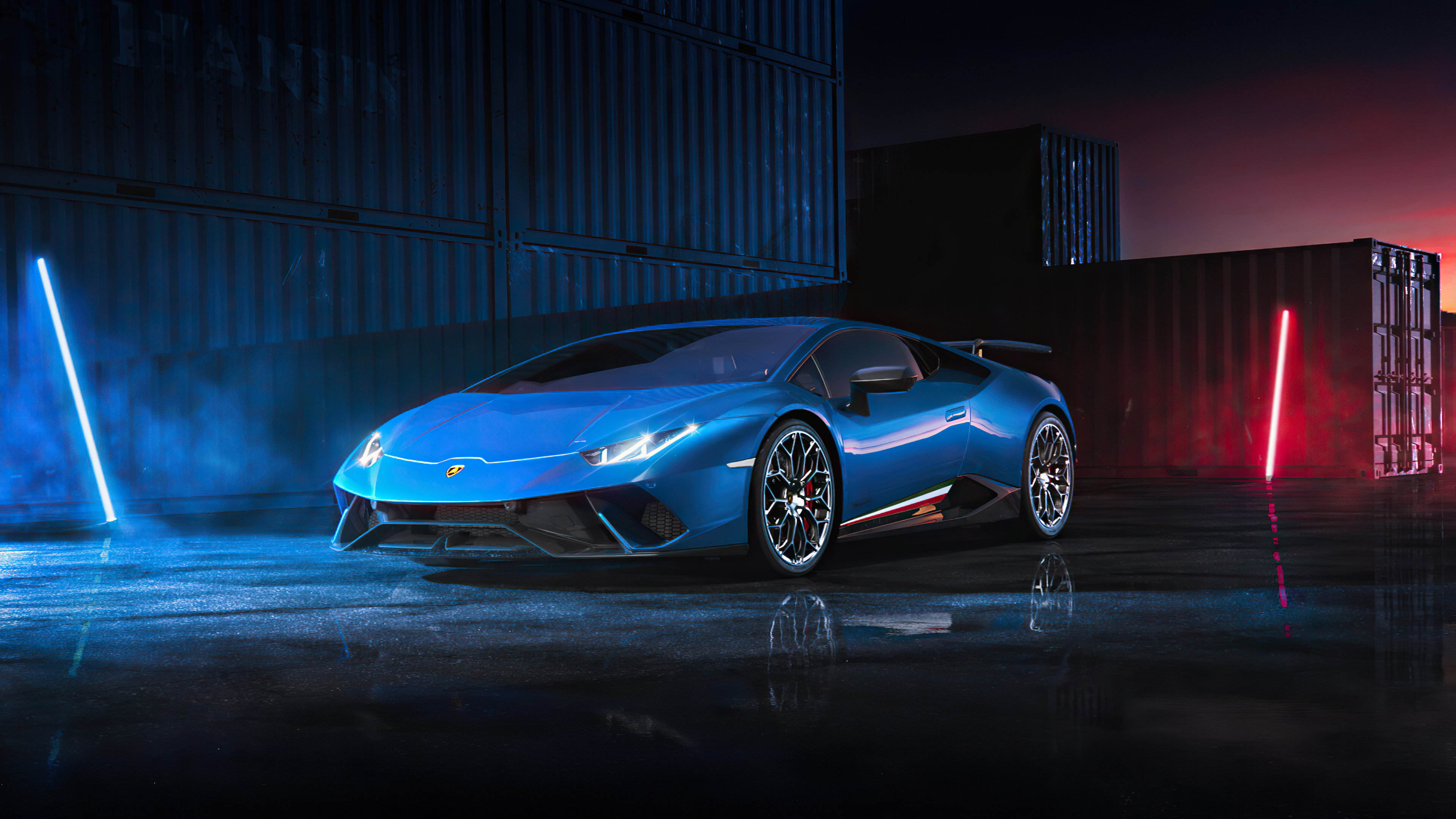 Blue Lamborghini Wallpapers