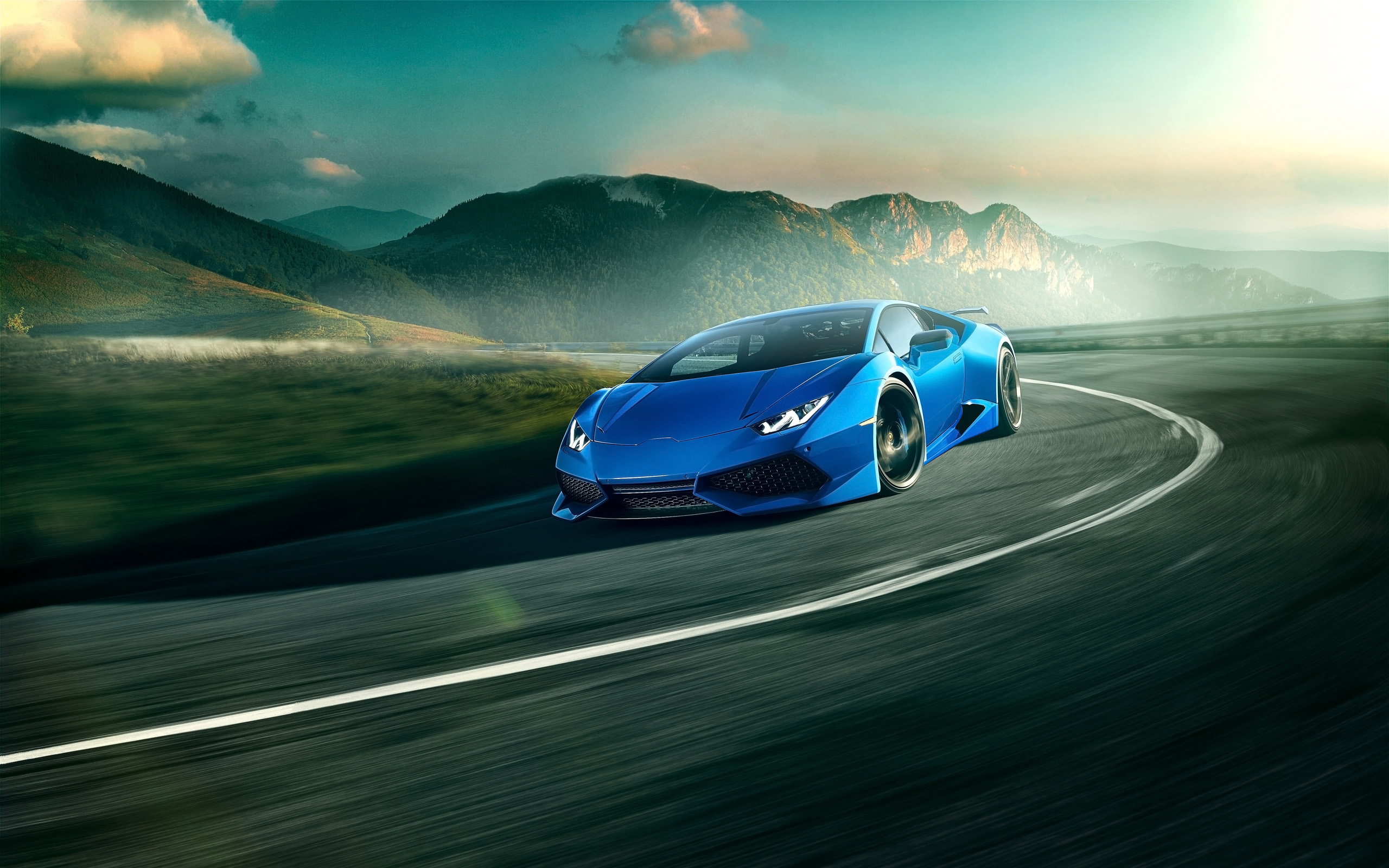 Blue Lamborghini Wallpapers