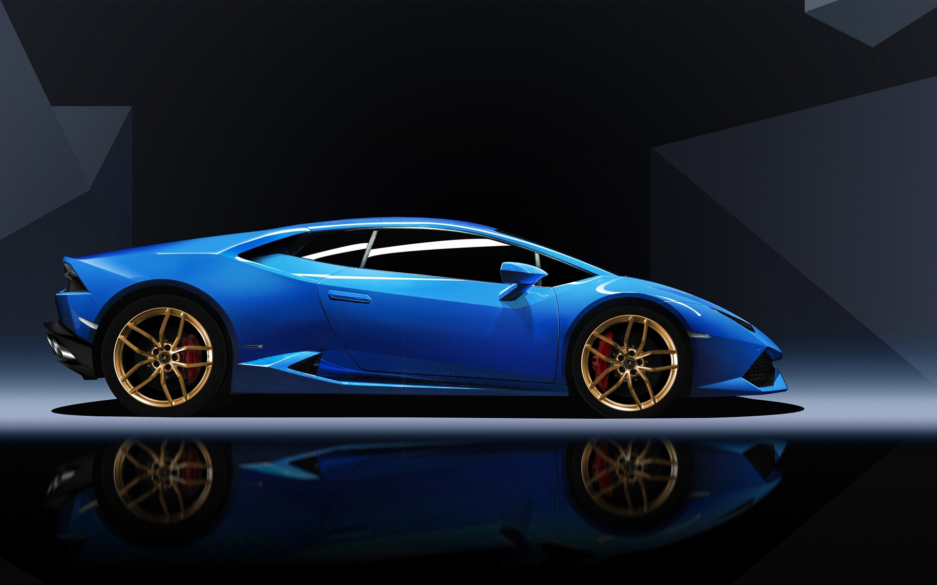 Blue Lamborghini Wallpapers