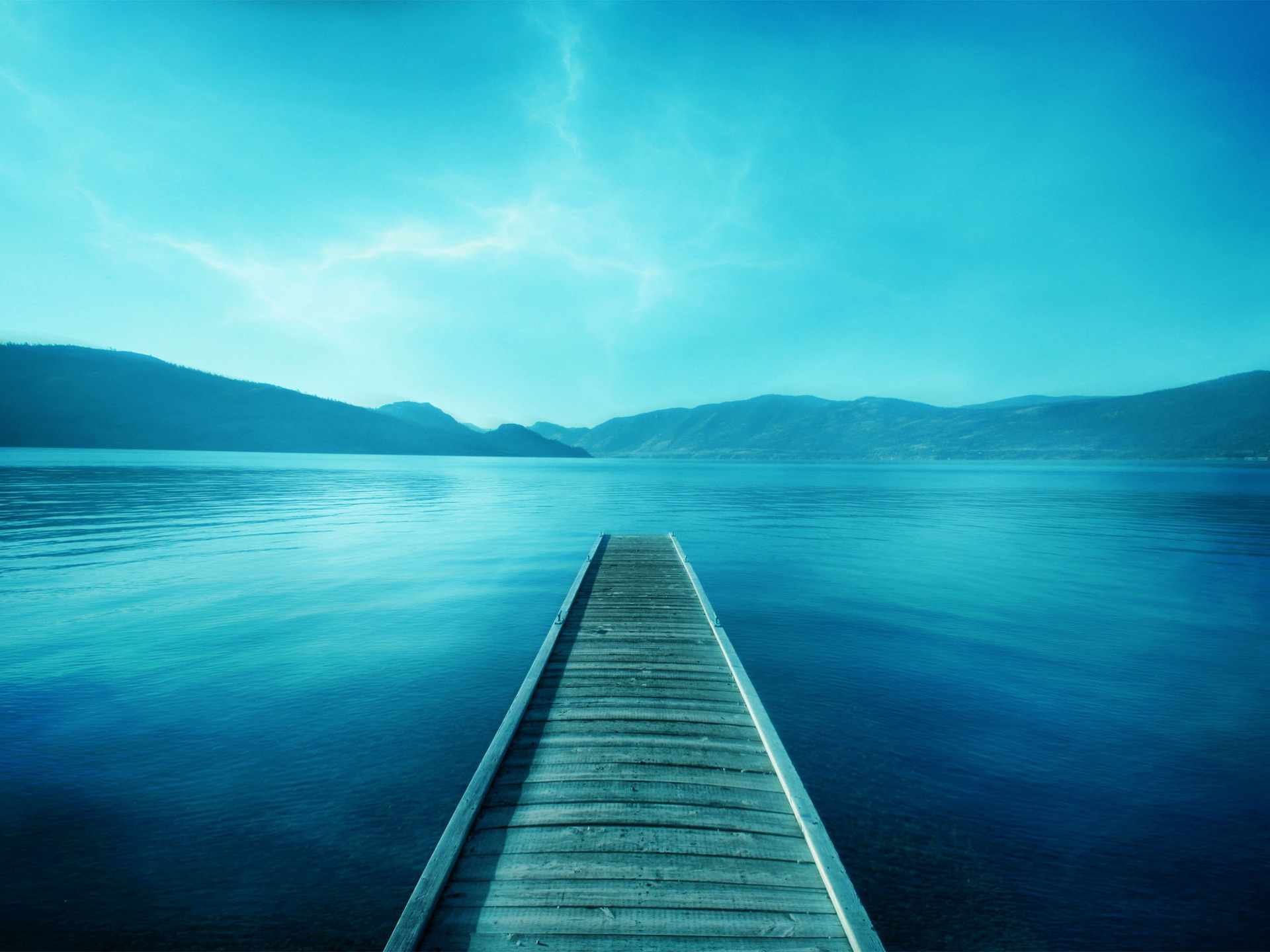 Blue Landscape Wallpapers