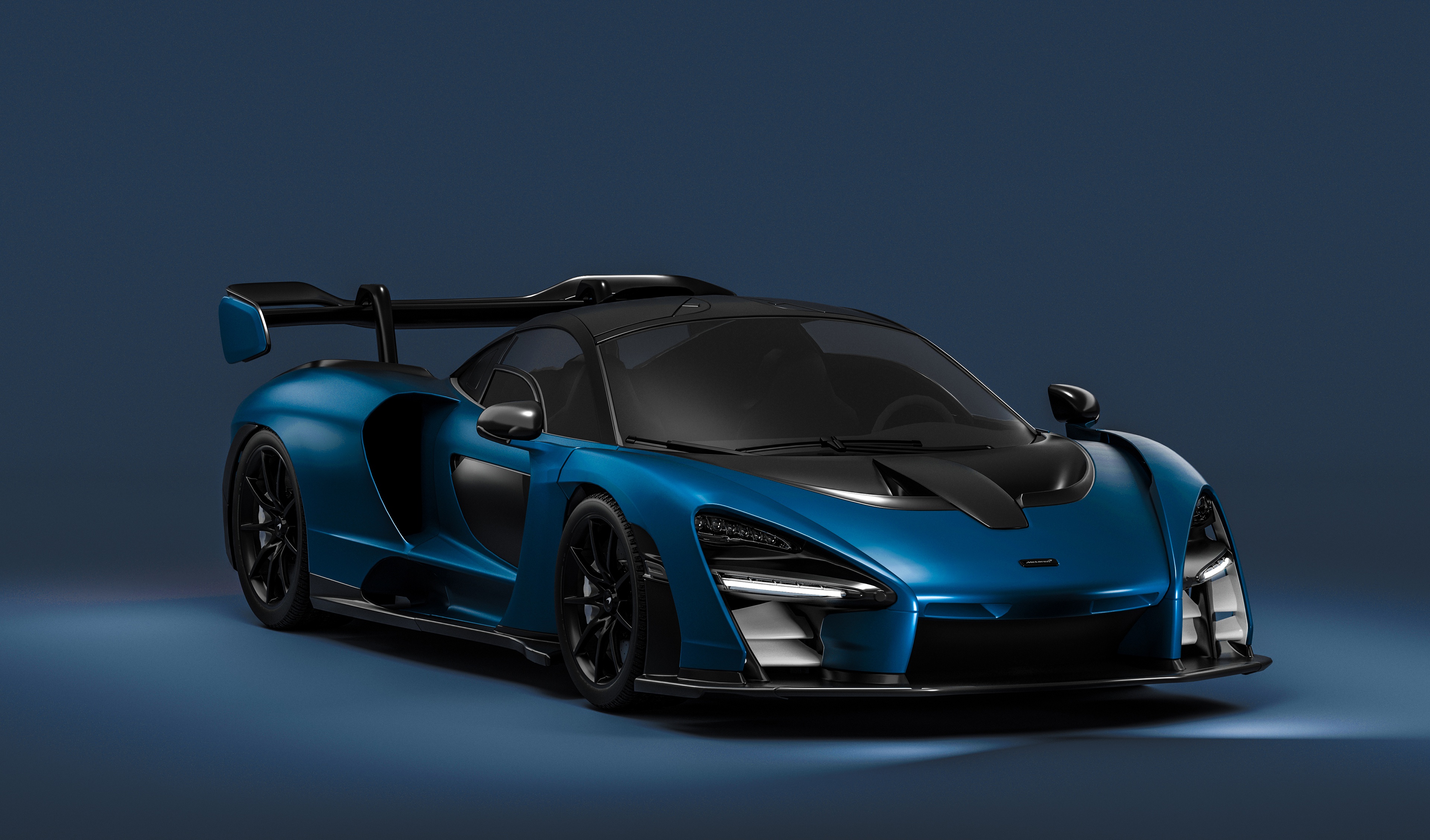 Blue Mclaren Wallpapers