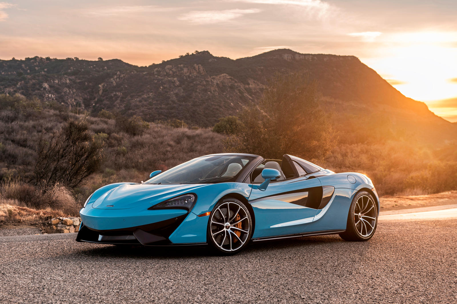 Blue Mclaren Wallpapers