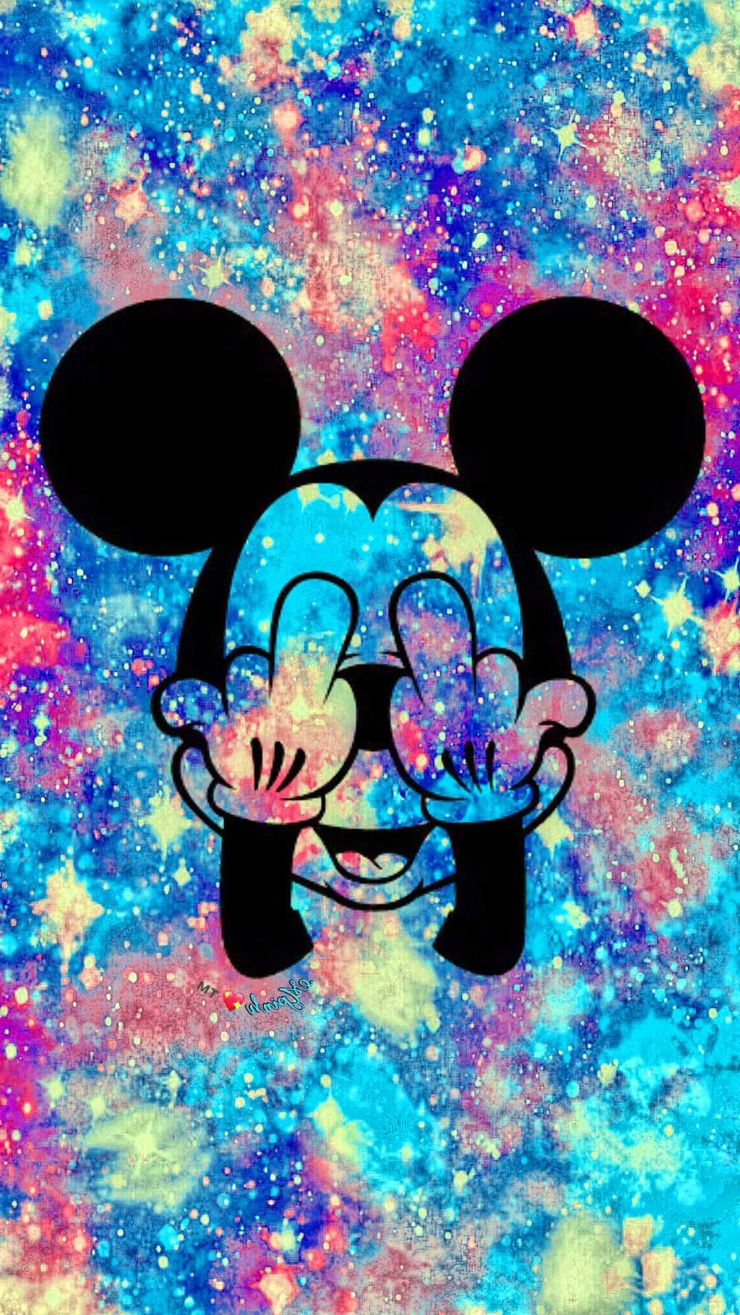 Blue Mickey Mouse Wallpapers