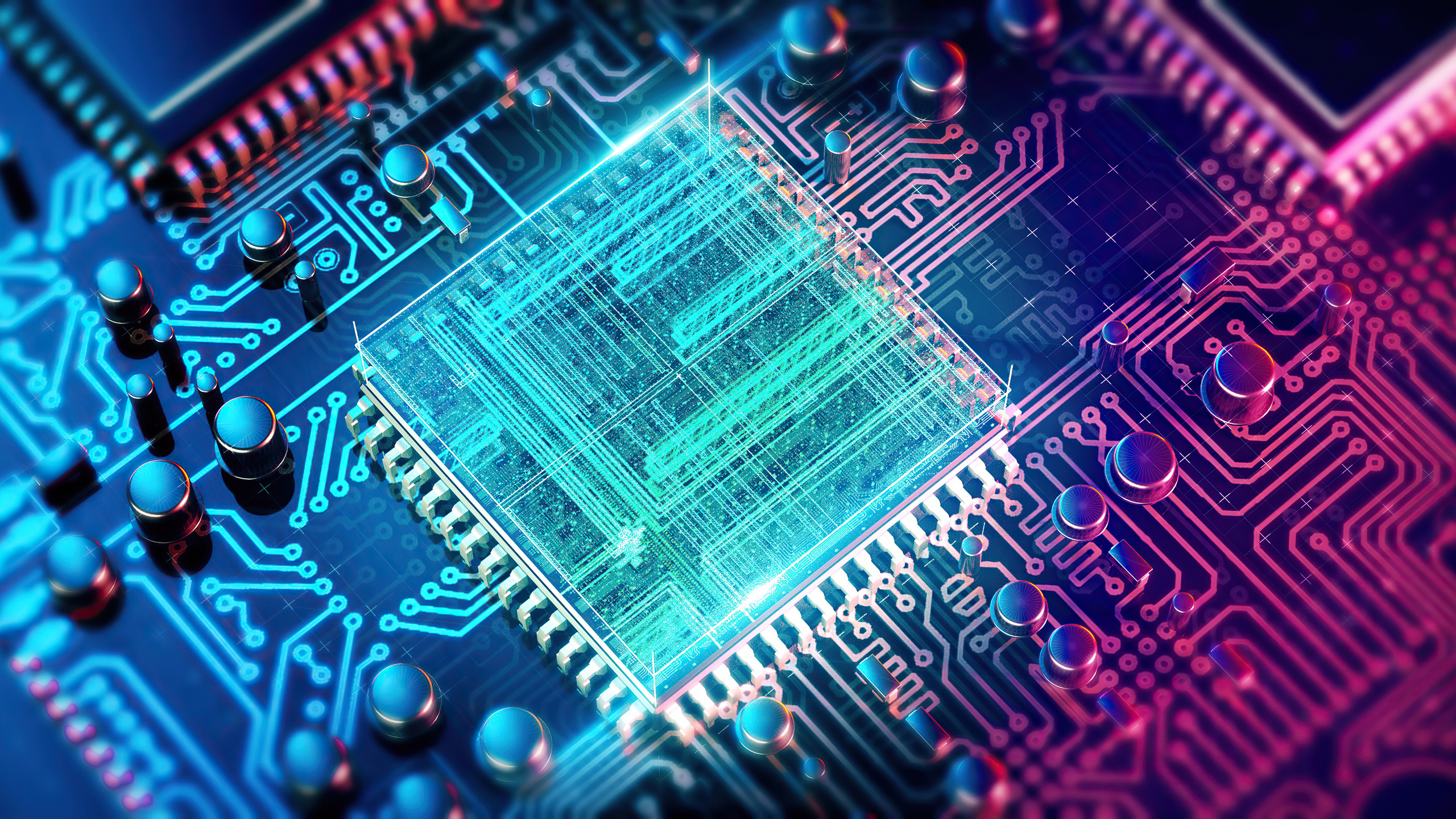 Blue Motherboard Wallpapers