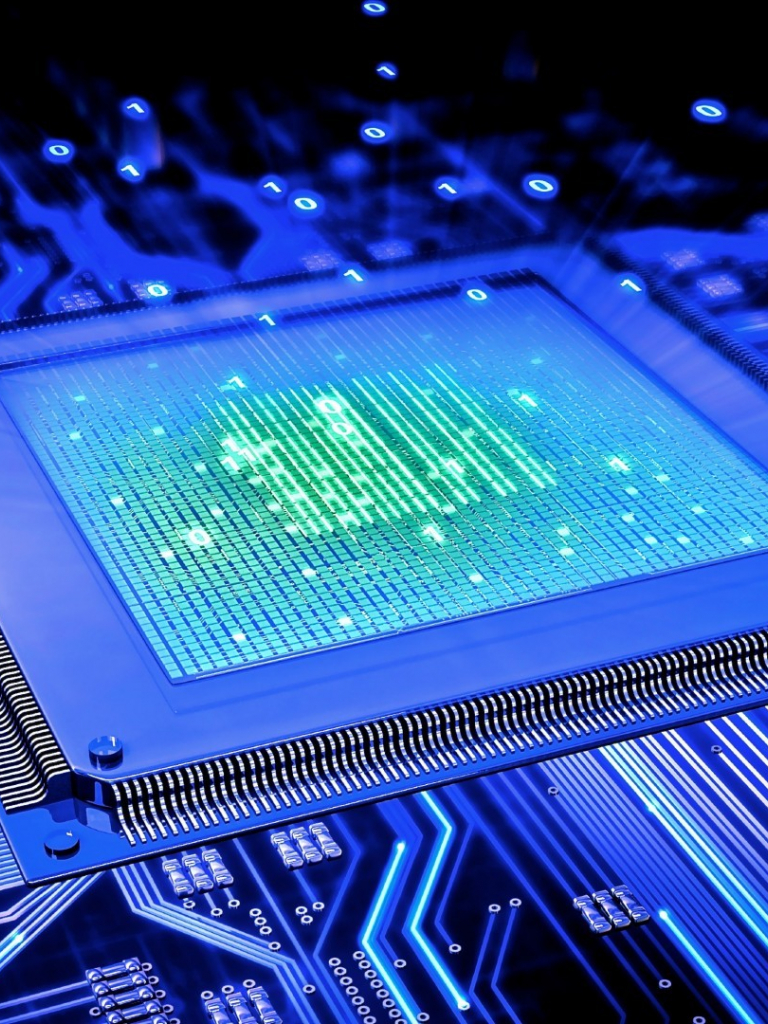 Blue Motherboard Wallpapers