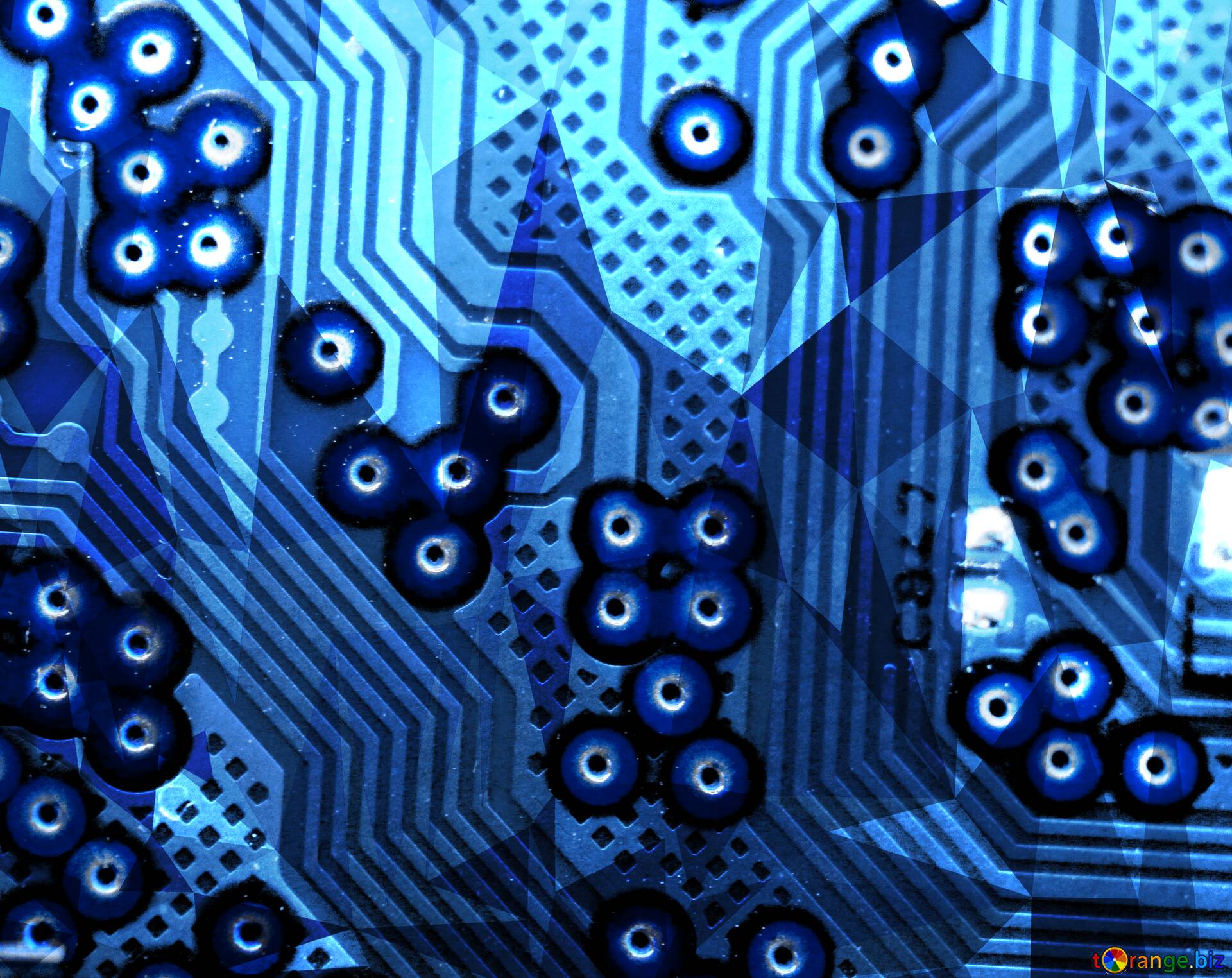 Blue Motherboard Wallpapers