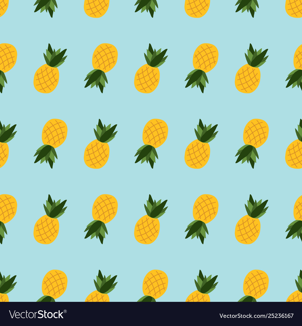 Blue Pineapple Wallpapers