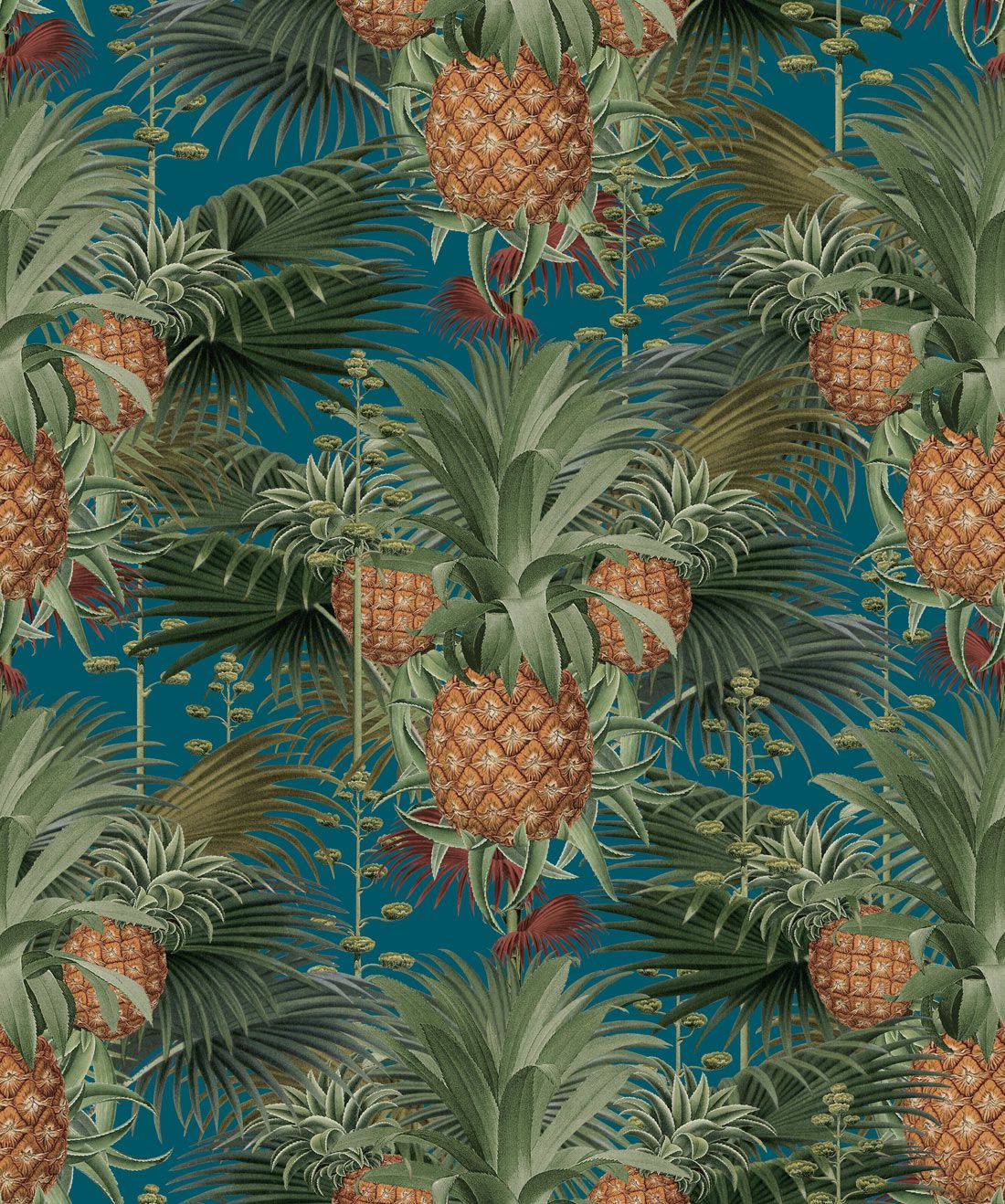 Blue Pineapple Wallpapers