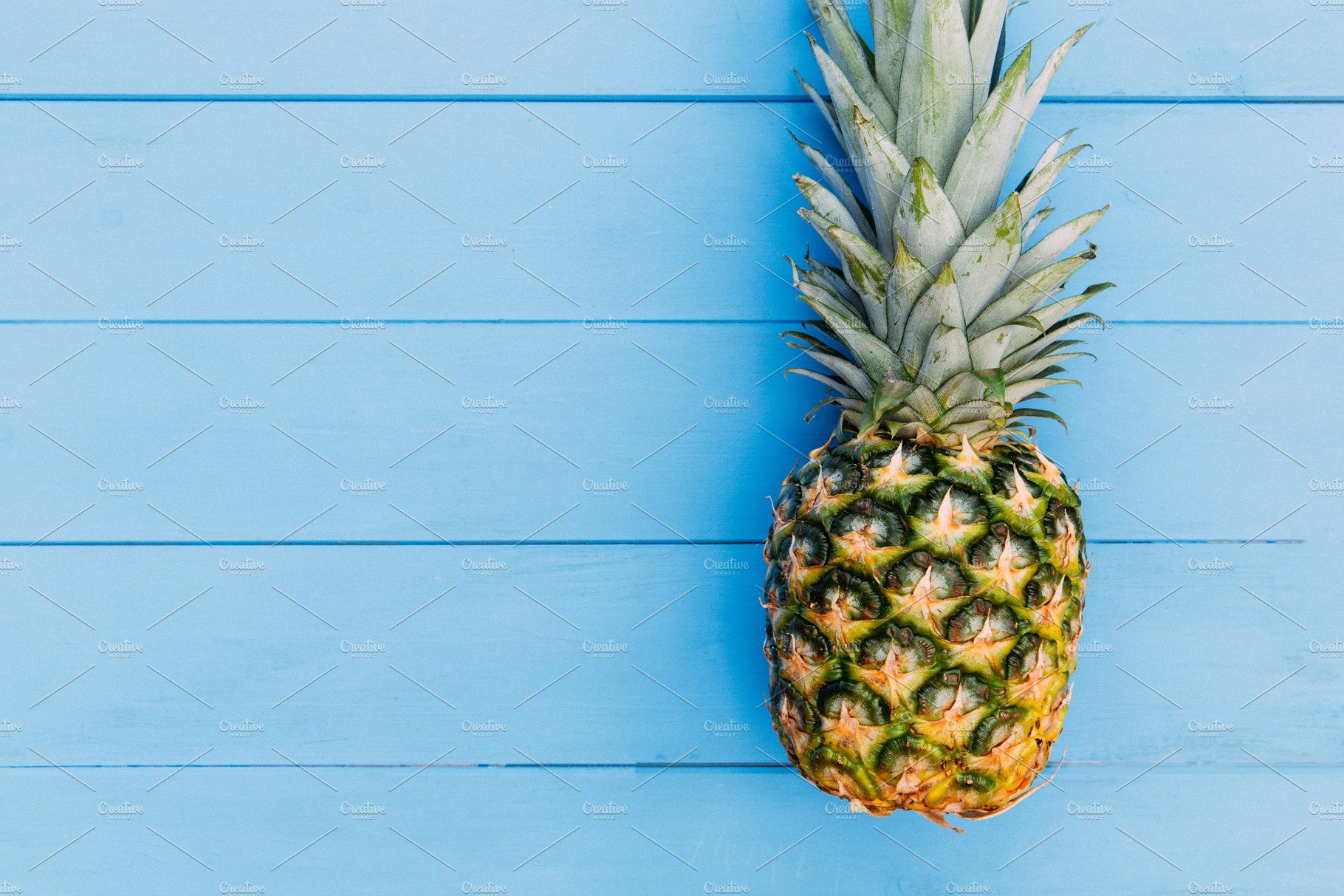 Blue Pineapple Wallpapers