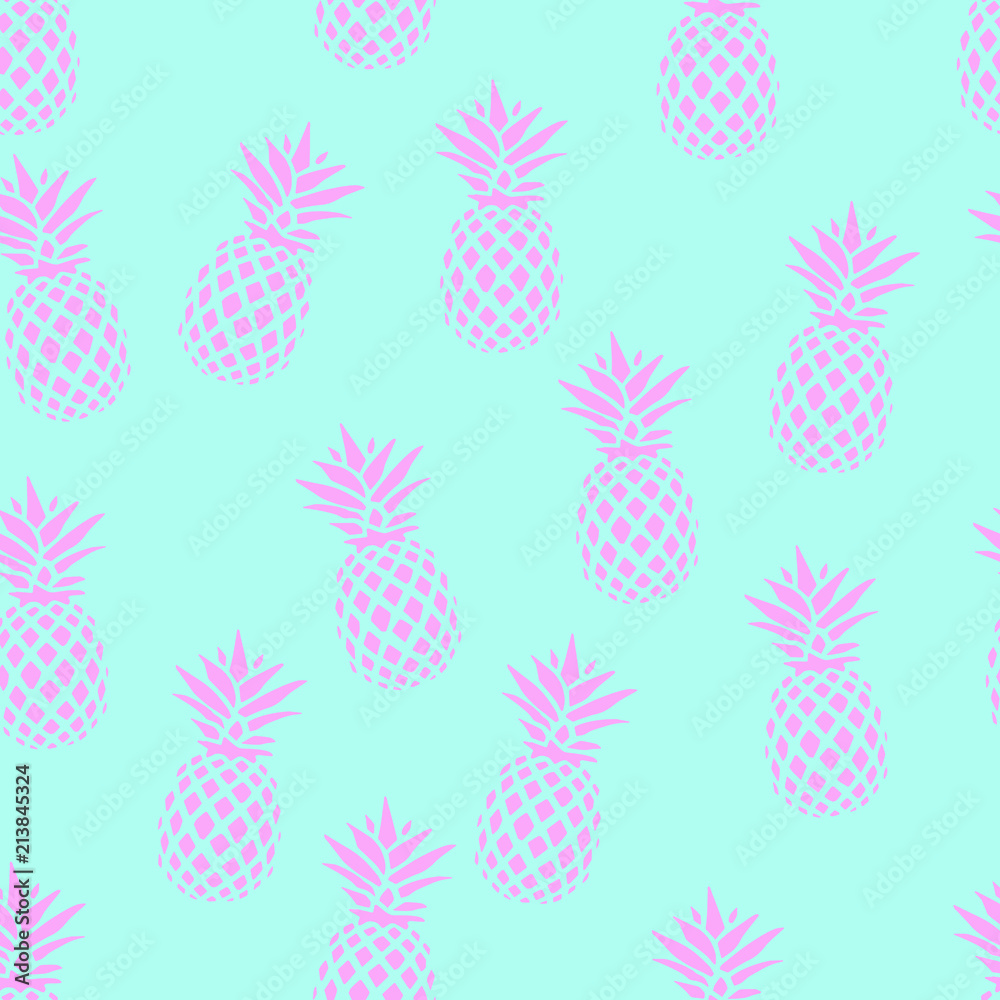 Blue Pineapple Wallpapers