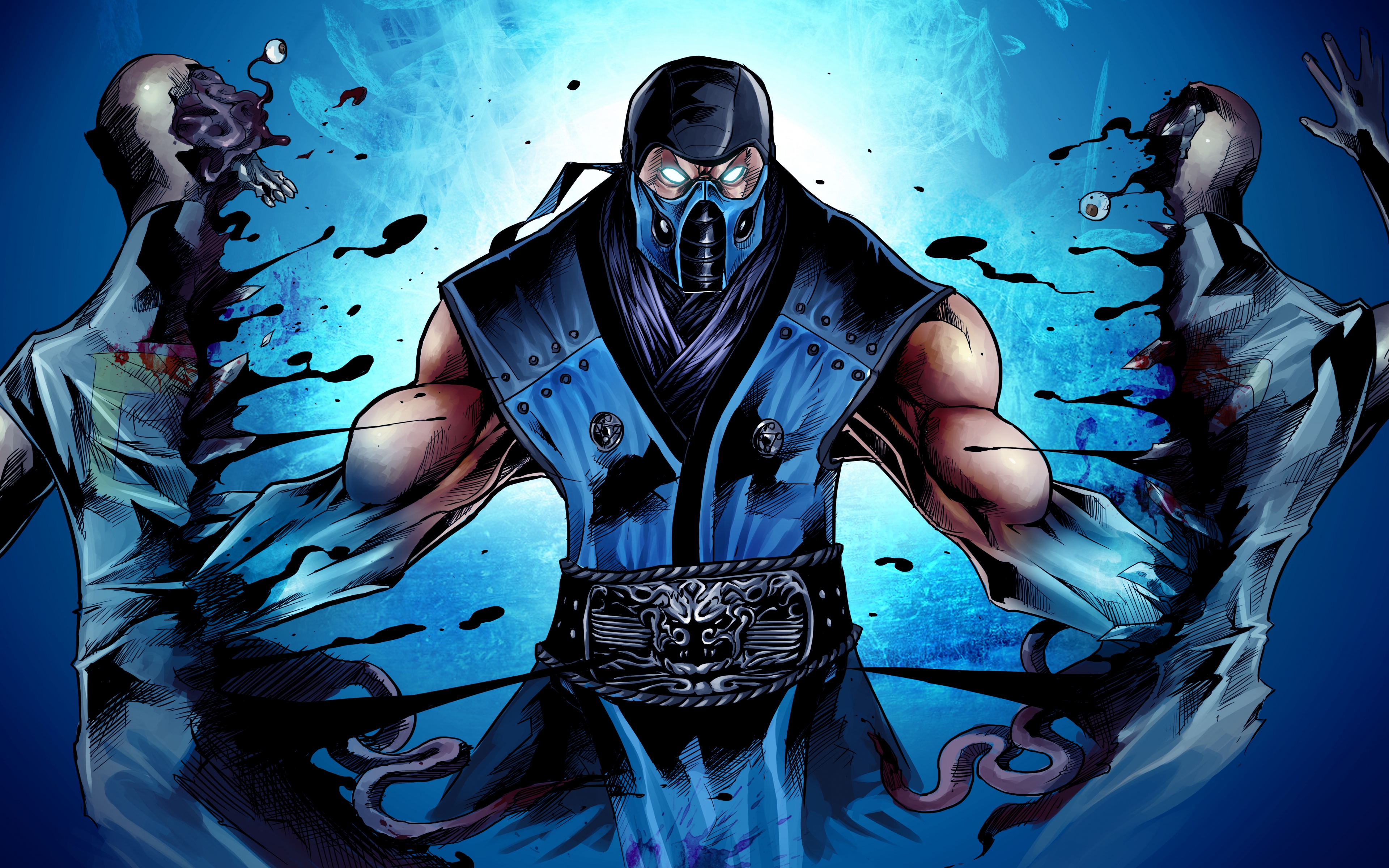 Blue Scorpion Mortal Kombat Wallpapers