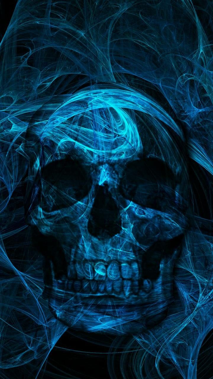 Blue Skull Wallpapers