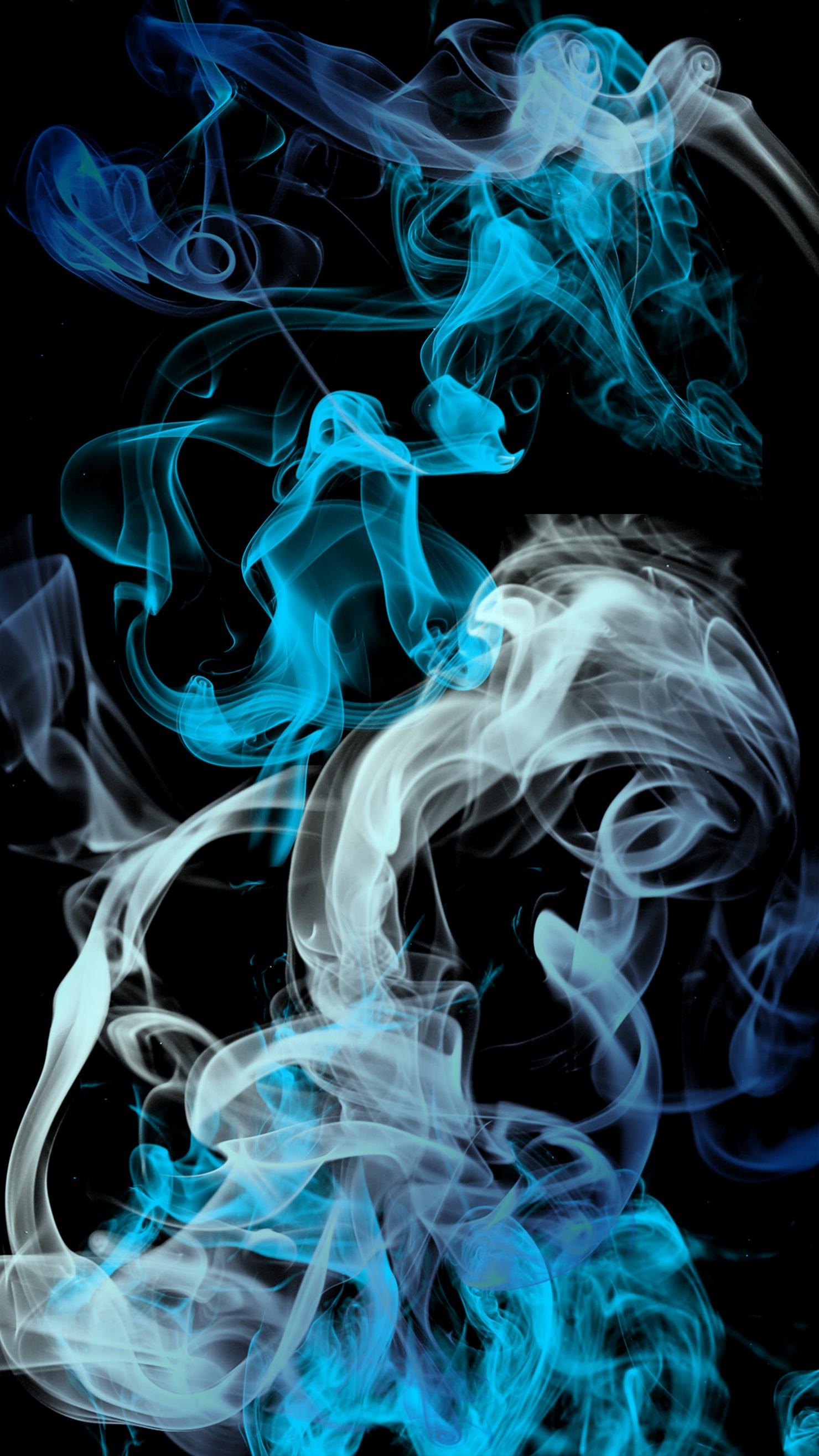 Blue Smoke Iphone Wallpapers