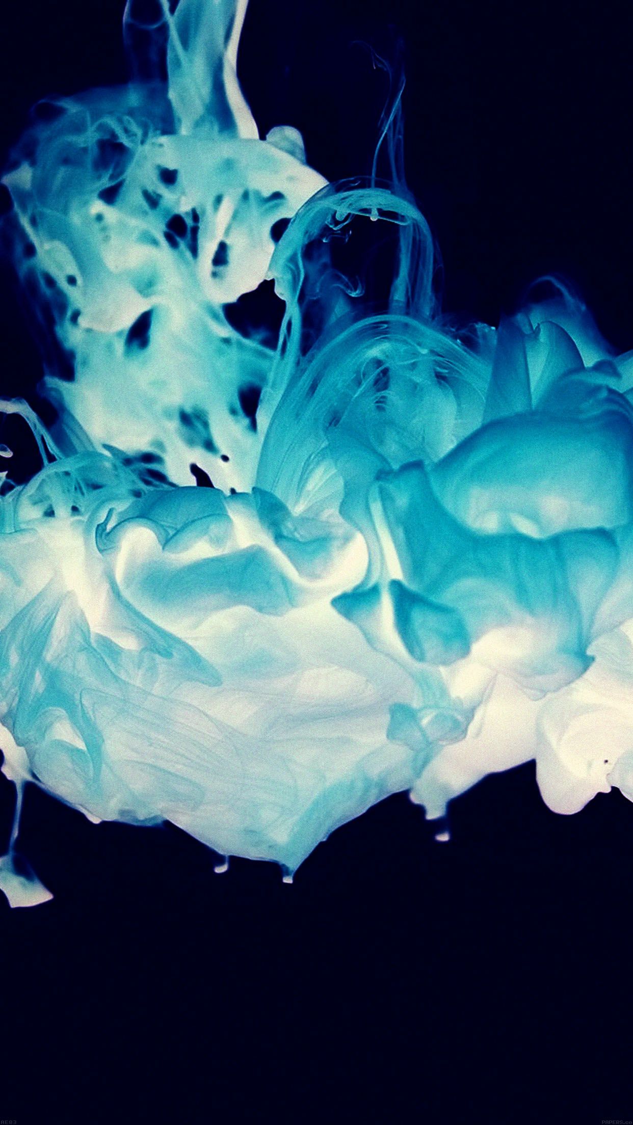 Blue Smoke Iphone Wallpapers