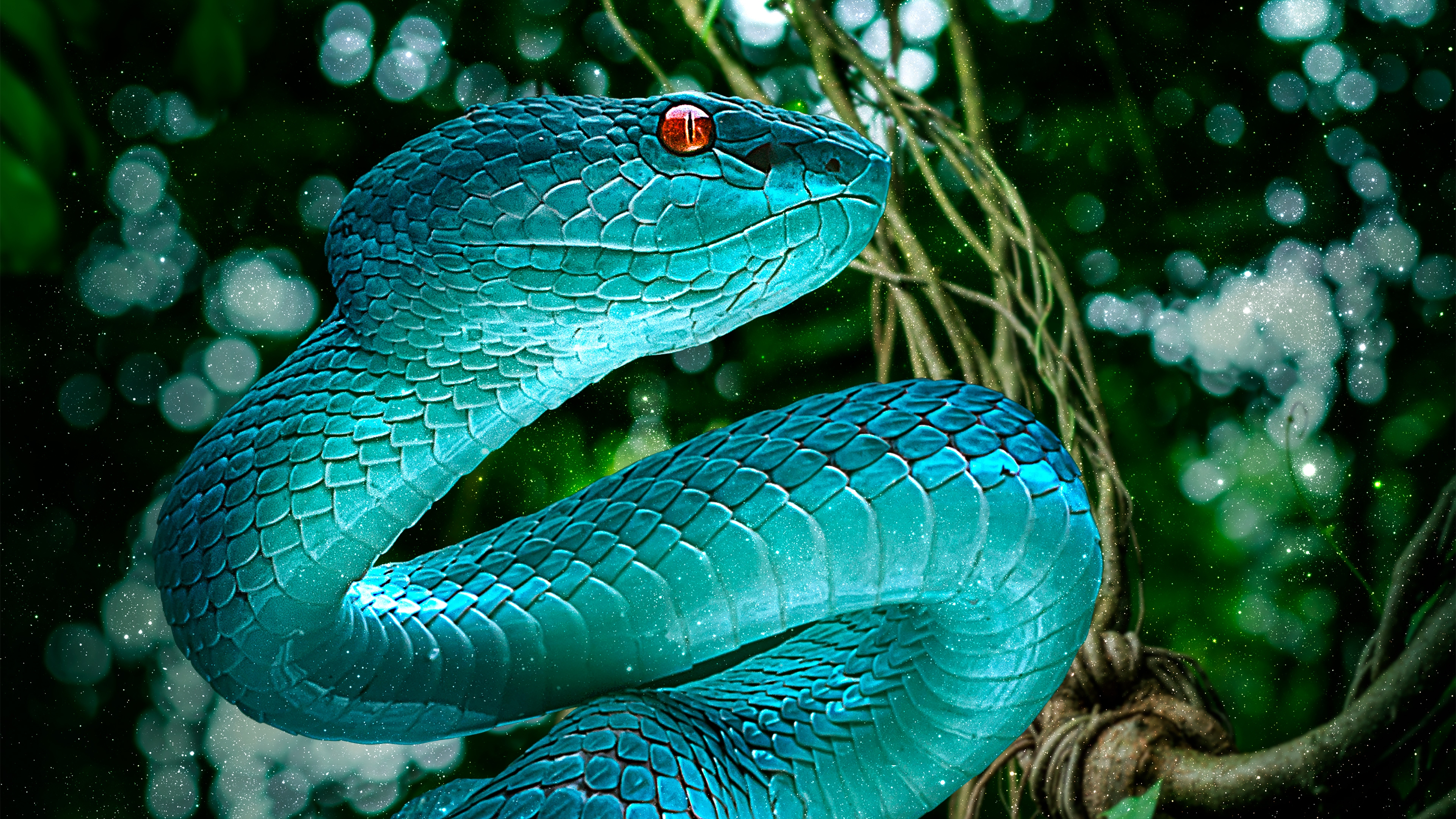 Blue Snake Wallpapers