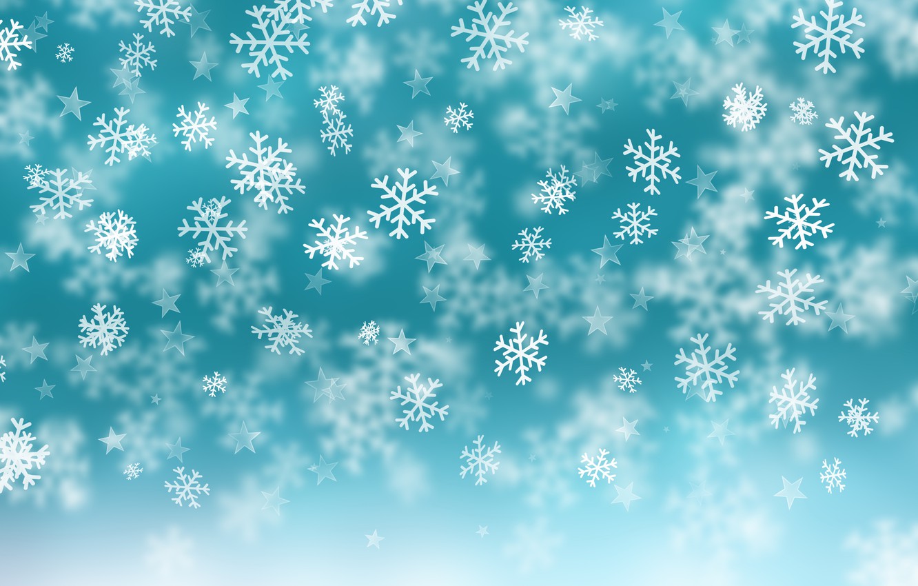 Blue Snow Wallpapers