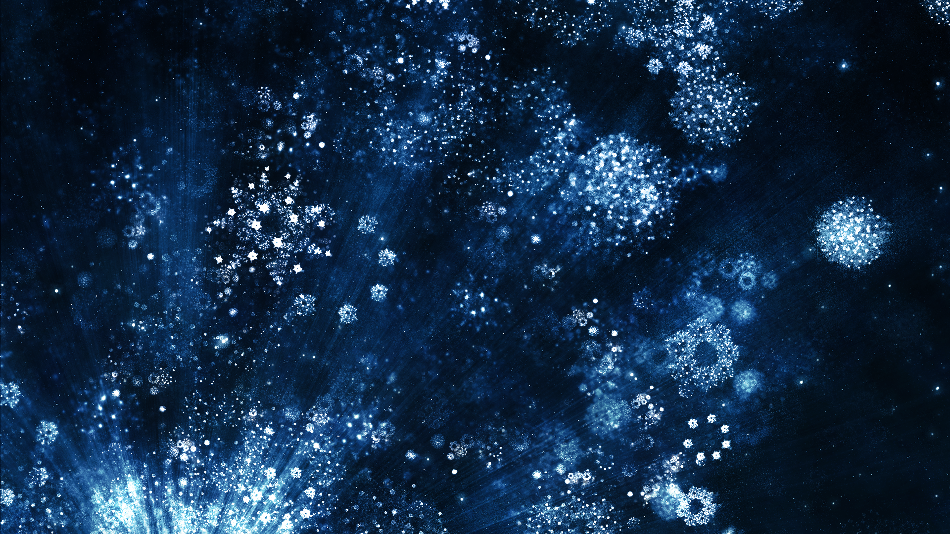 Blue Snow Wallpapers