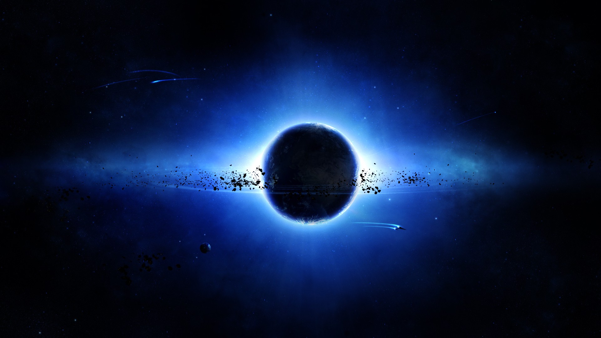 Blue Space Wallpapers