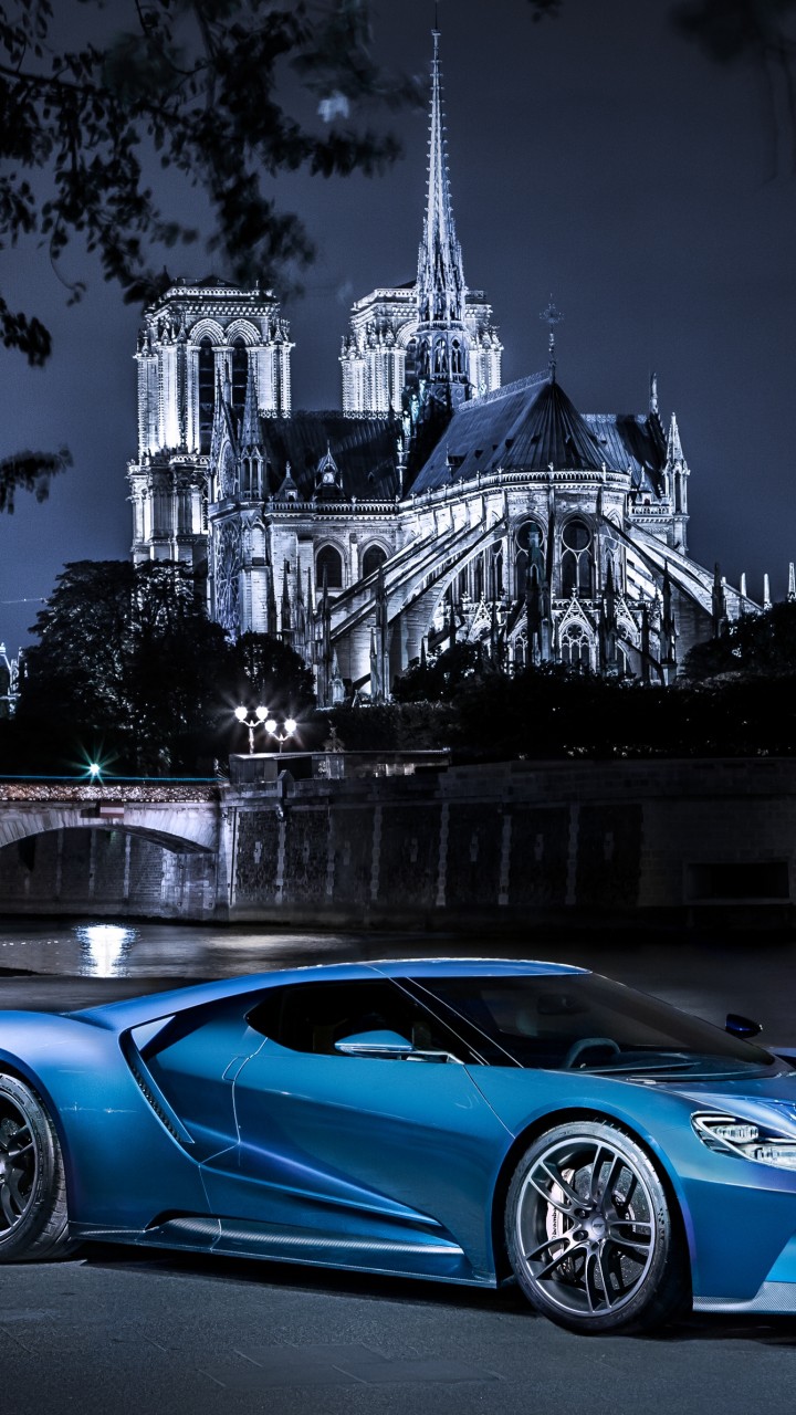 Blue Sports Car Wallpapers