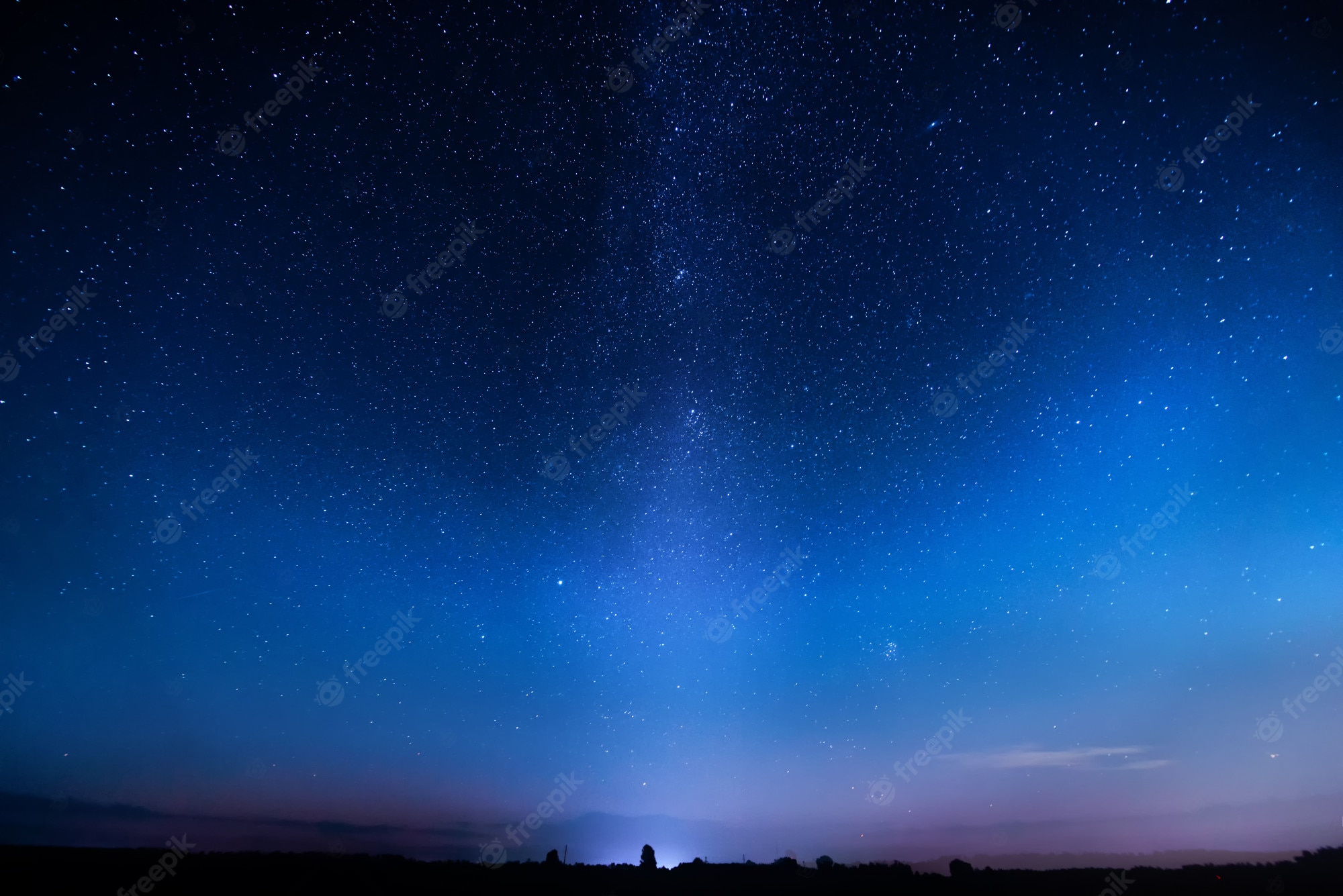 Blue Star Sky Wallpapers