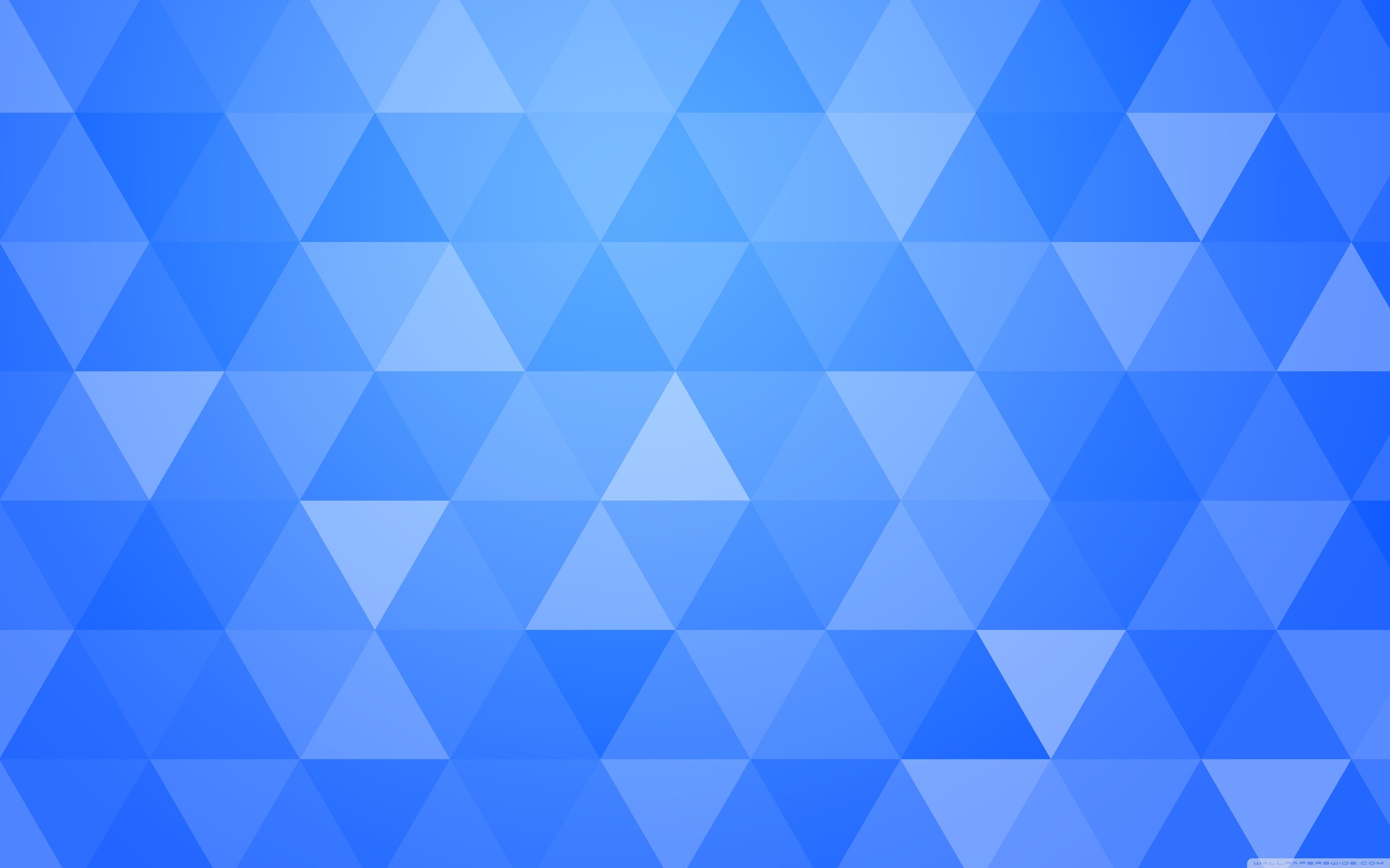 Blue Triangle Wallpapers