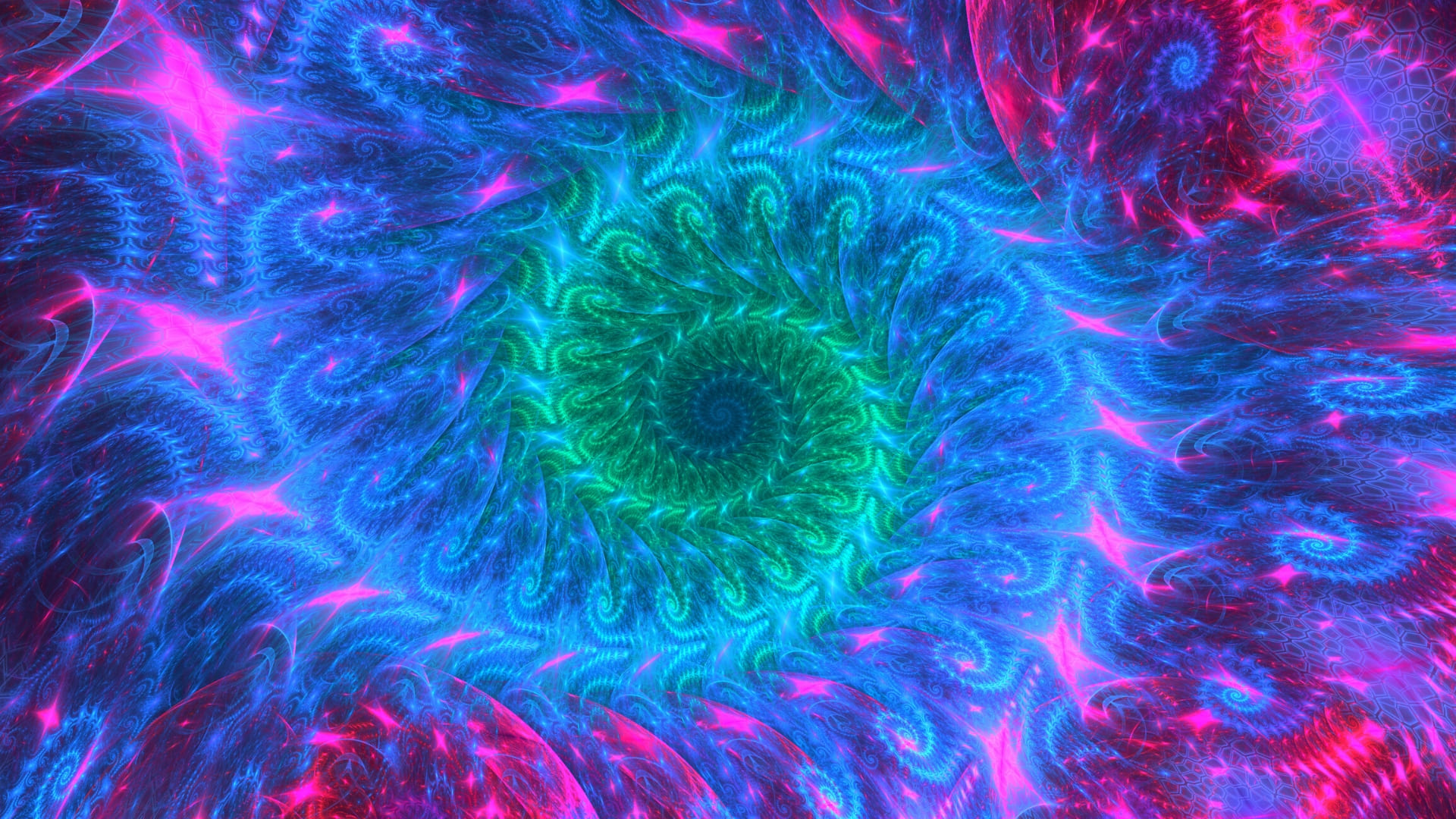 Blue Trippy Wallpapers