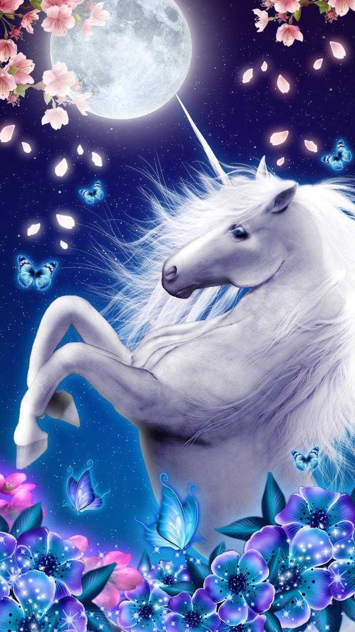 Blue Unicorn Wallpapers