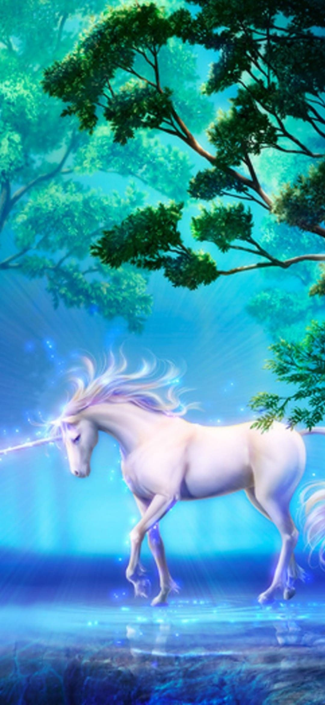 Blue Unicorn Wallpapers