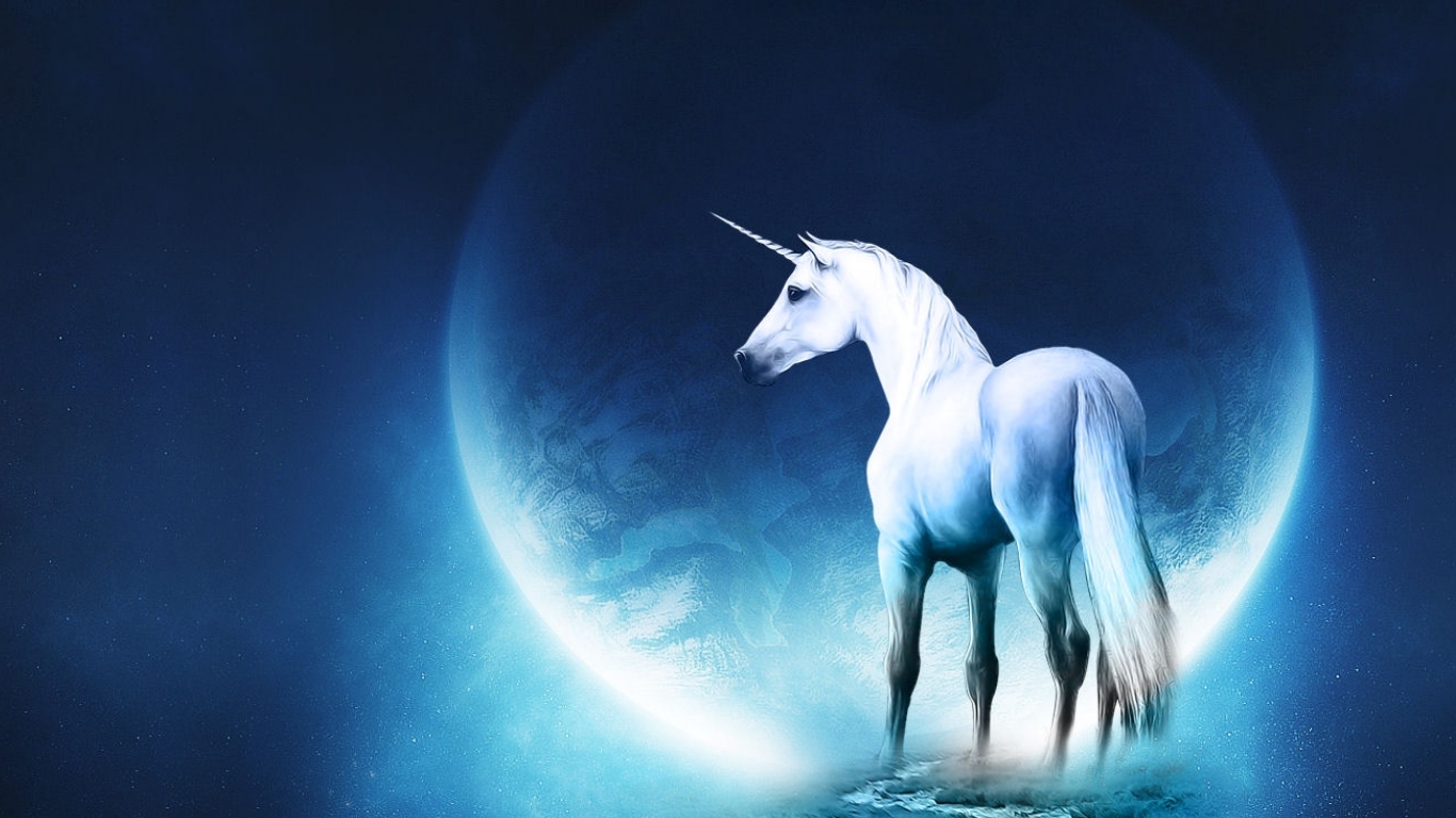 Blue Unicorn Wallpapers