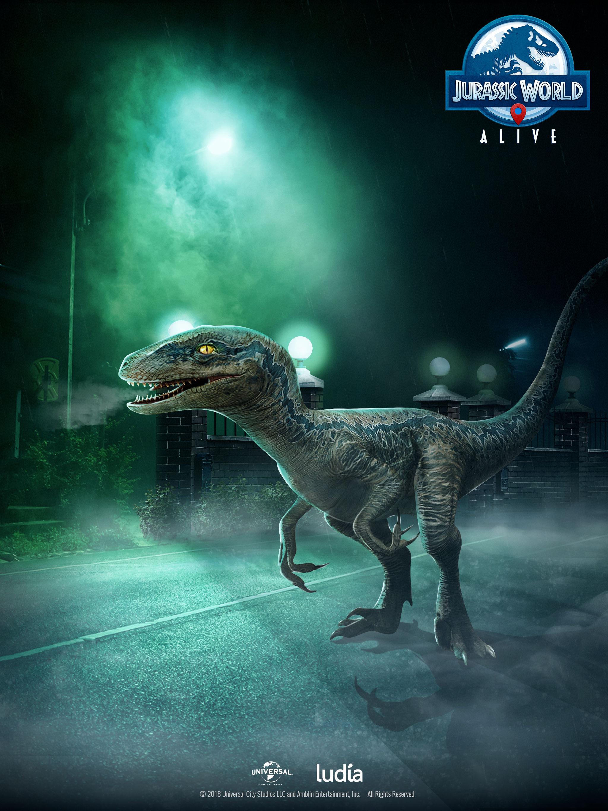 Blue Velociraptor Wallpapers