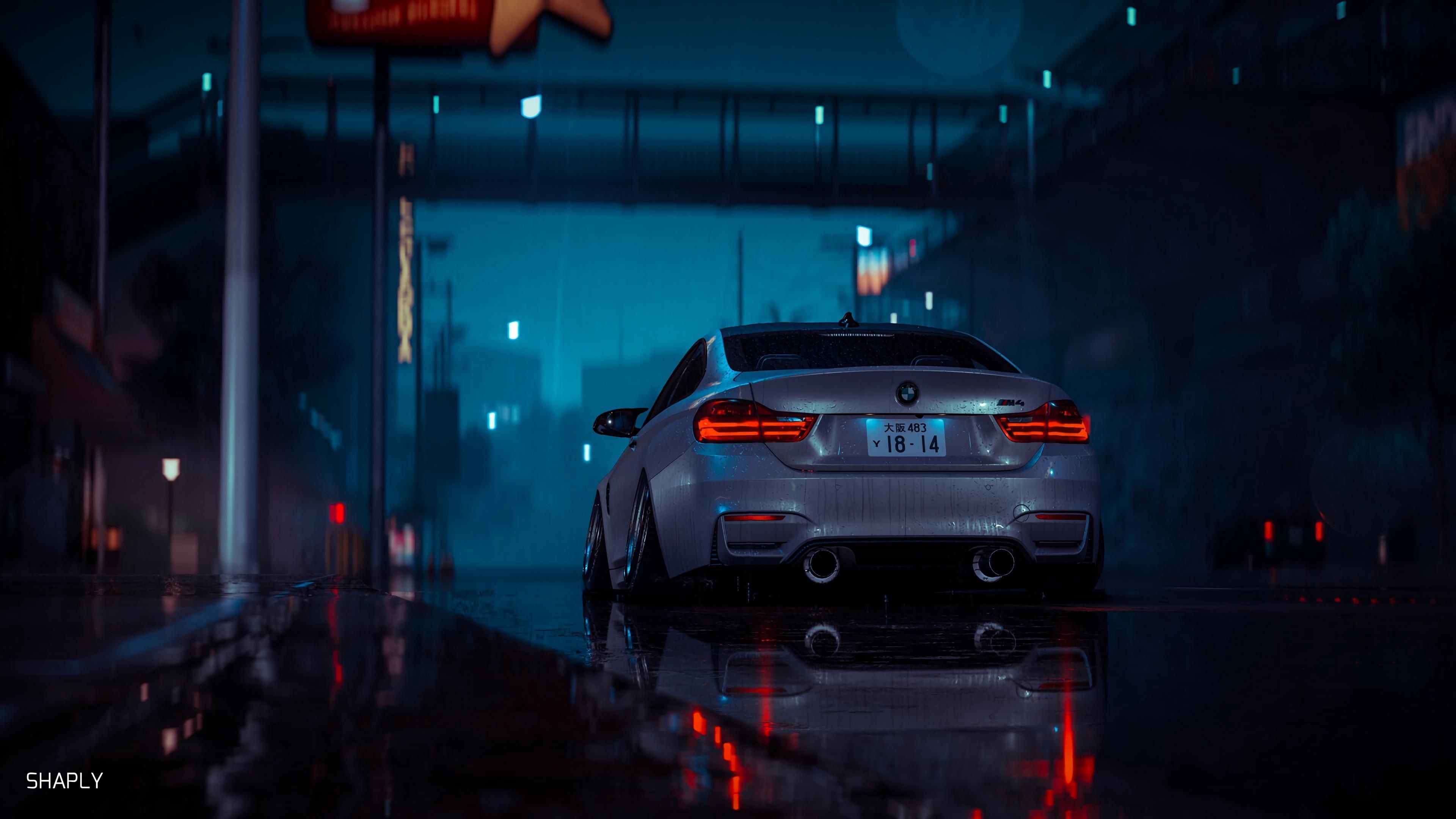 Bmw At Night Wallpapers