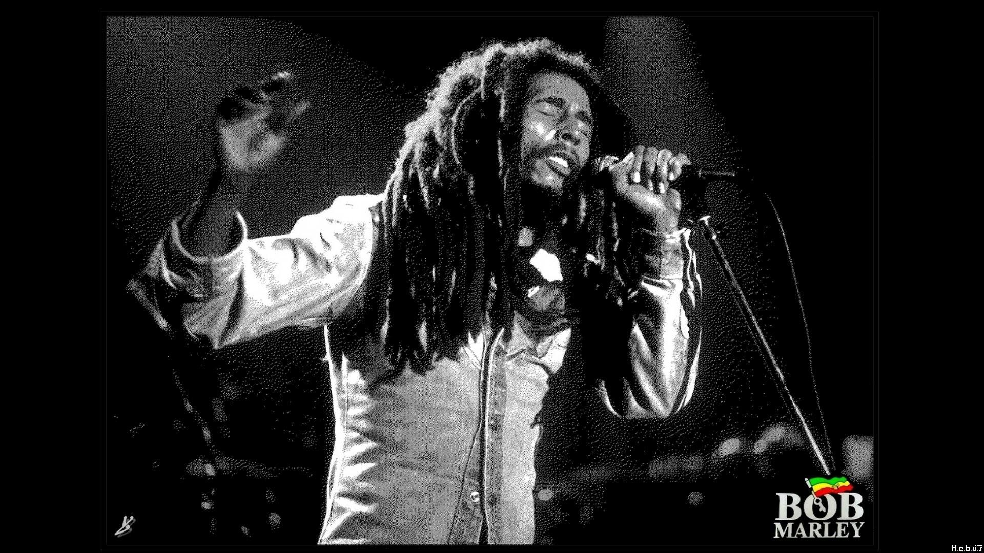 Bob Marley Black And White Wallpapers