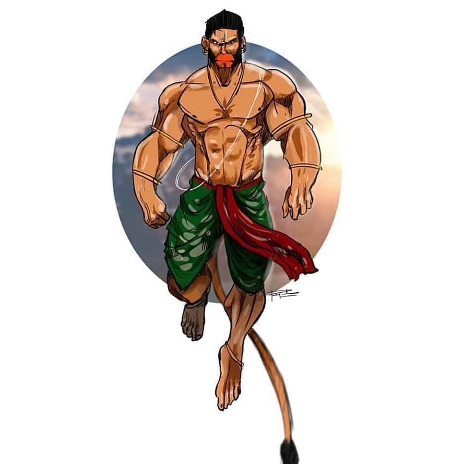 Bodybuilder Hanuman Hd Wallpapers