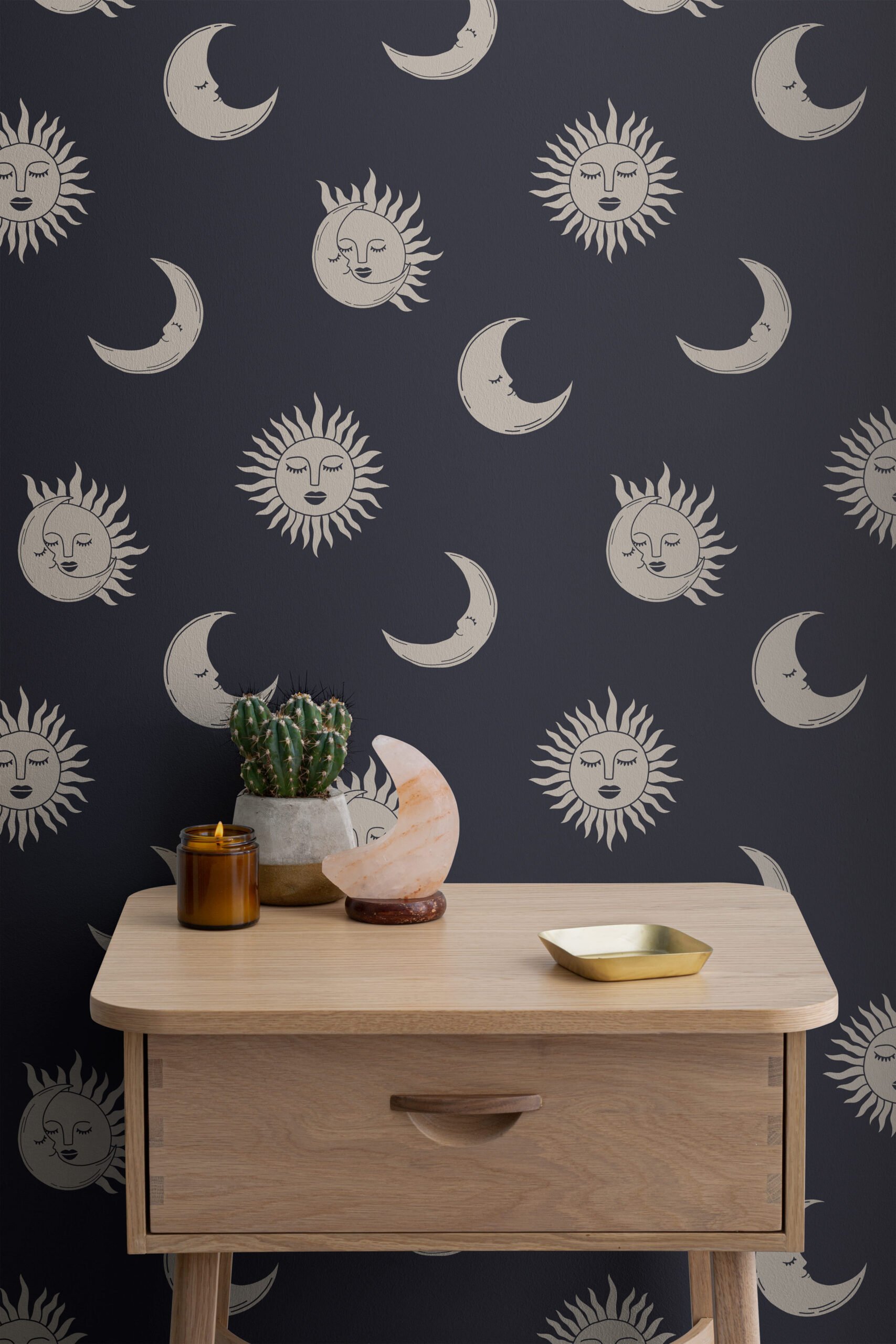 Boho Sun And Moon Wallpapers