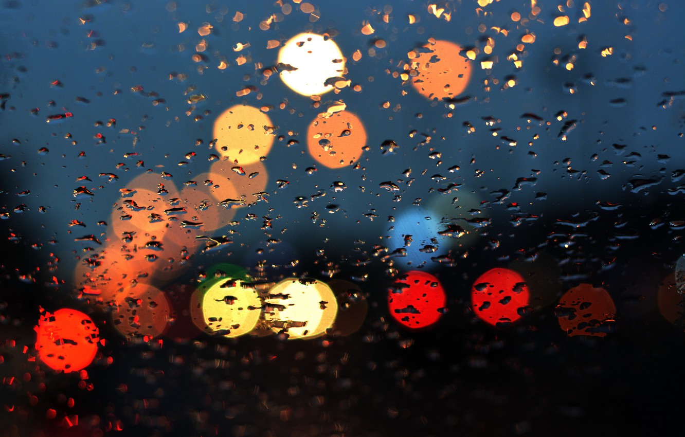 Bokeh Rain Wallpapers