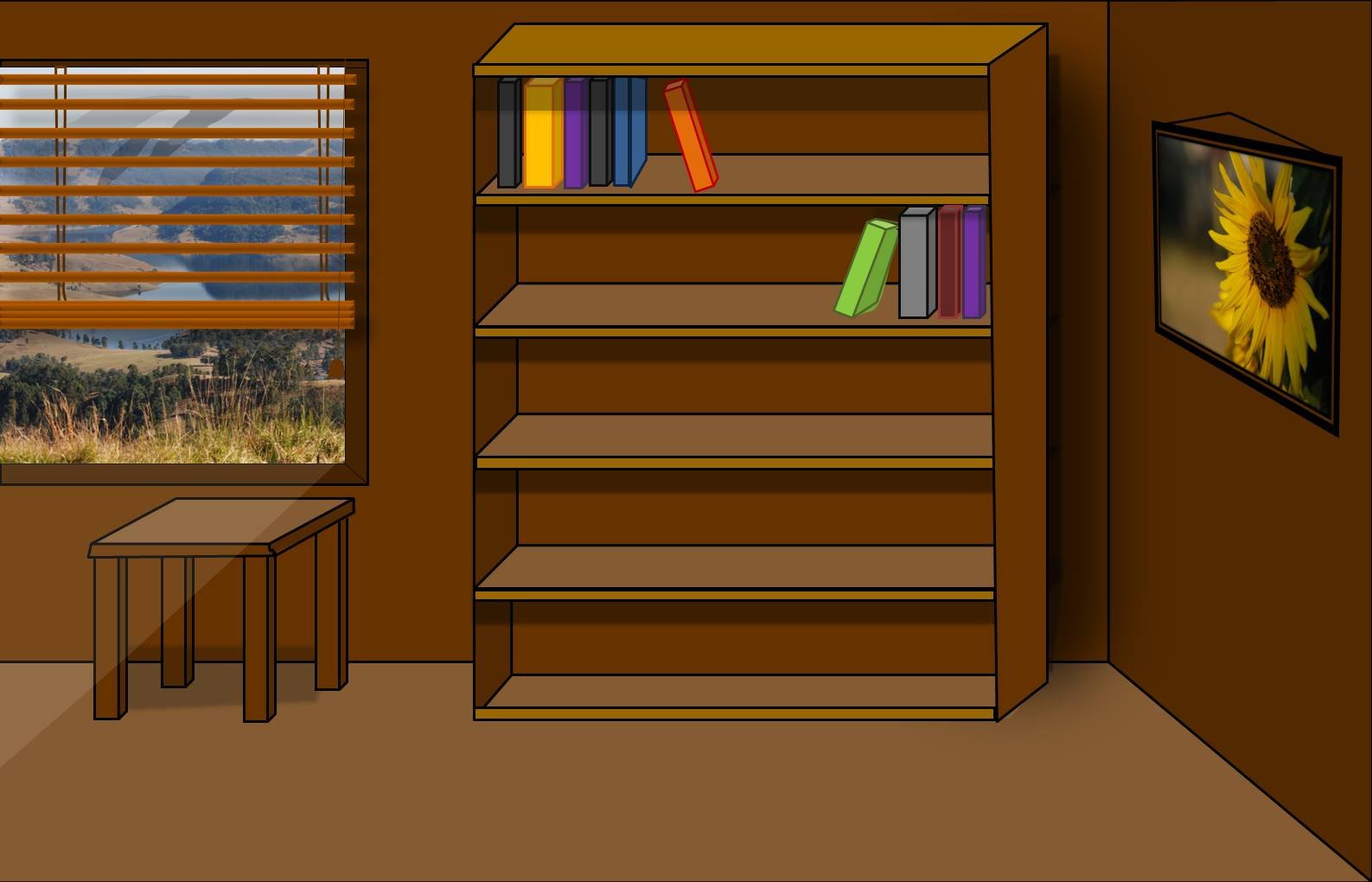 Bookshelf Desktop Wallpapers