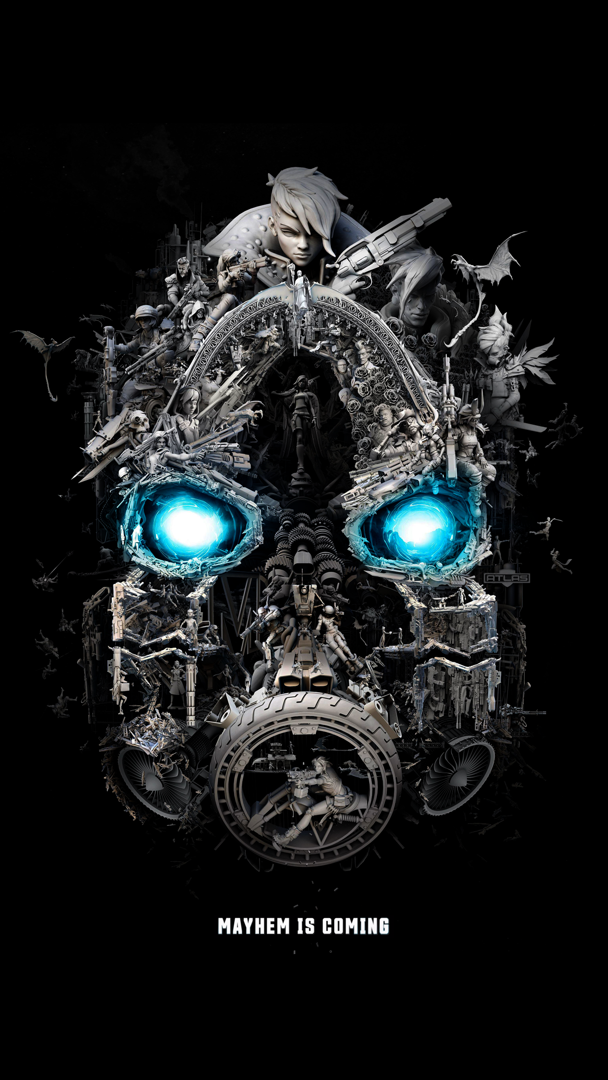 Borderlands 2 Iphone Wallpapers