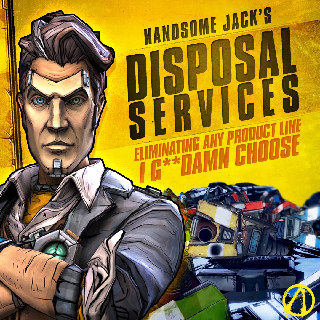 Borderlands Handsome Jack Wallpapers