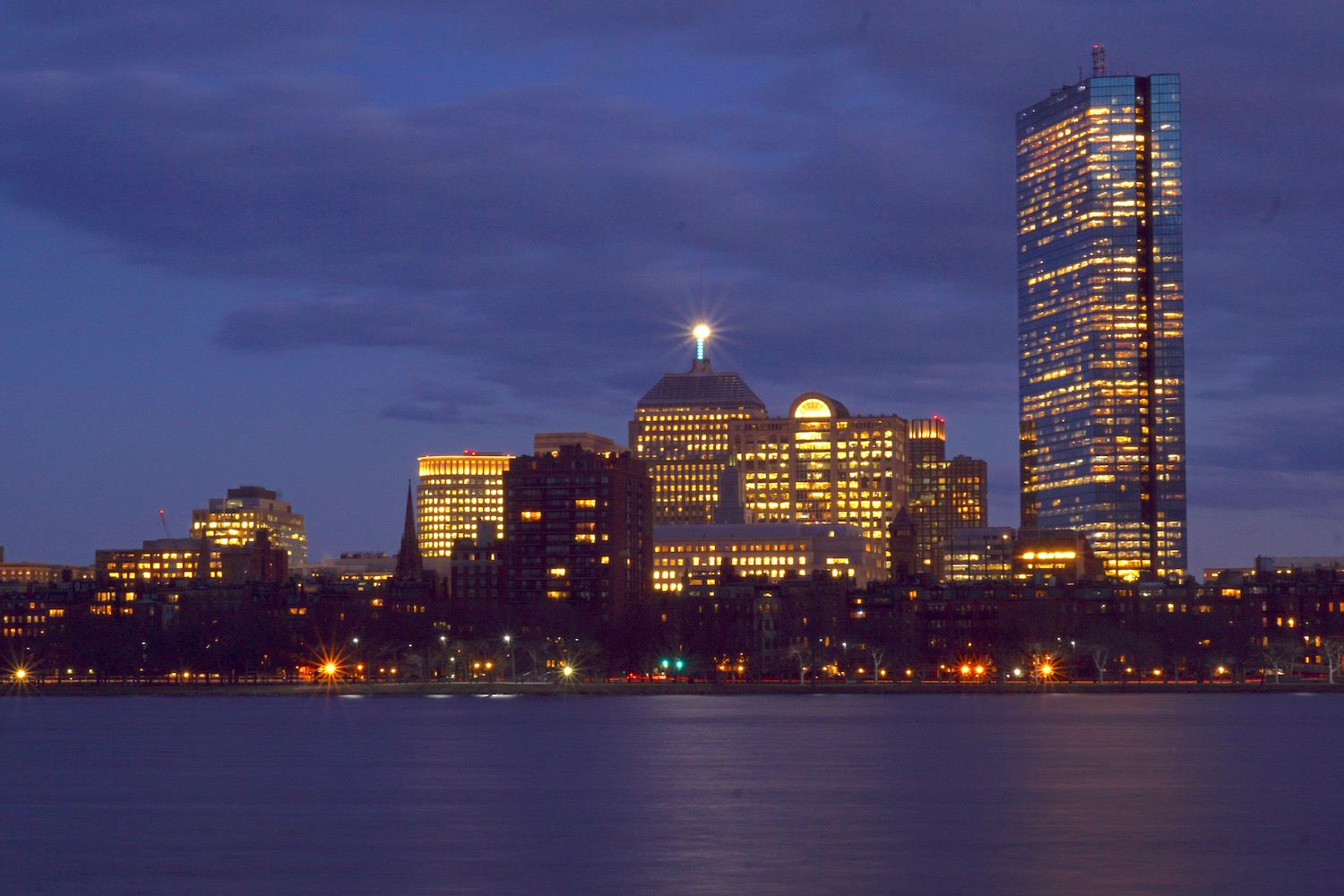 Boston Streets Night Wallpapers