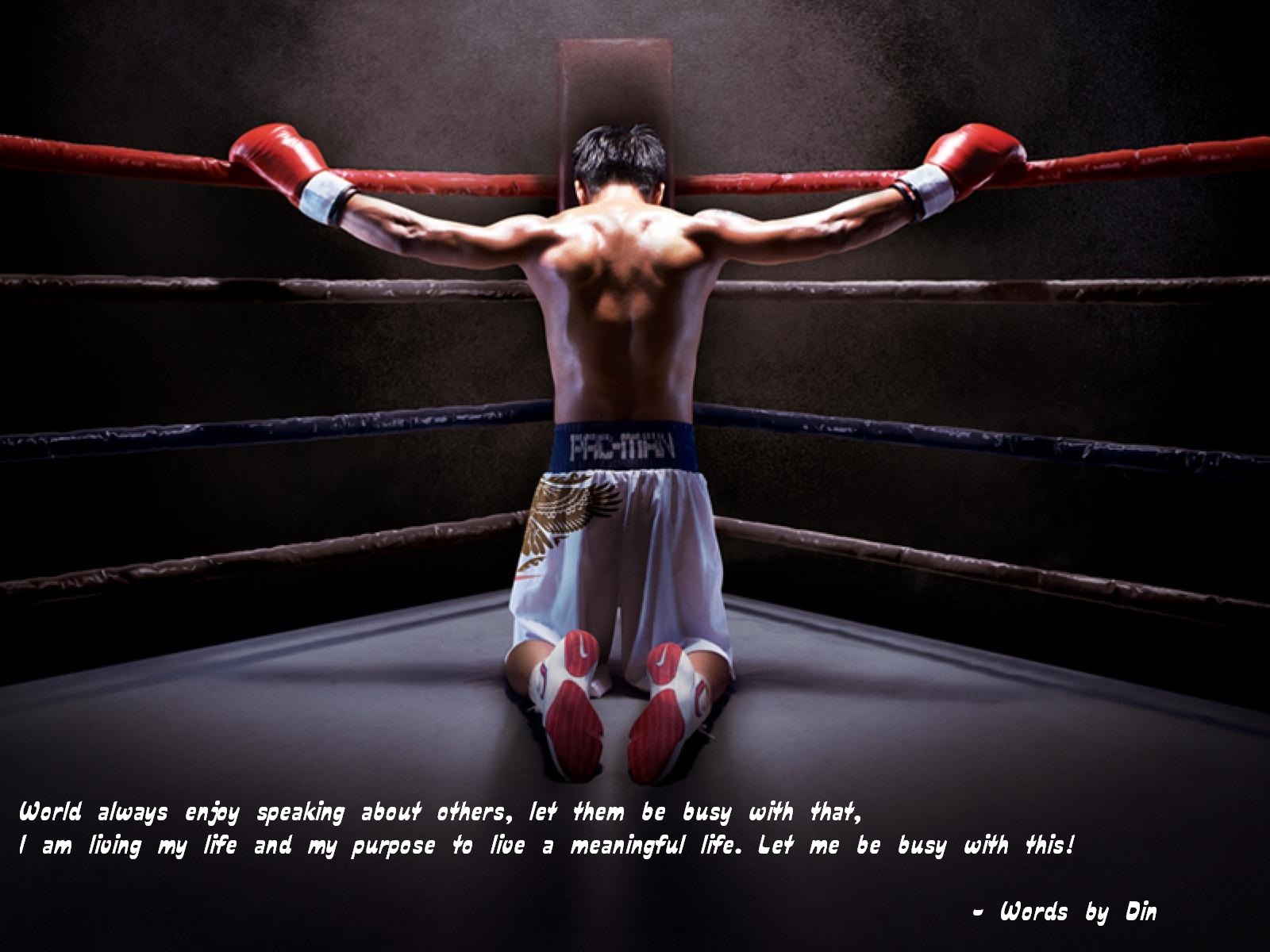 Boxing Quotes Wallpapers