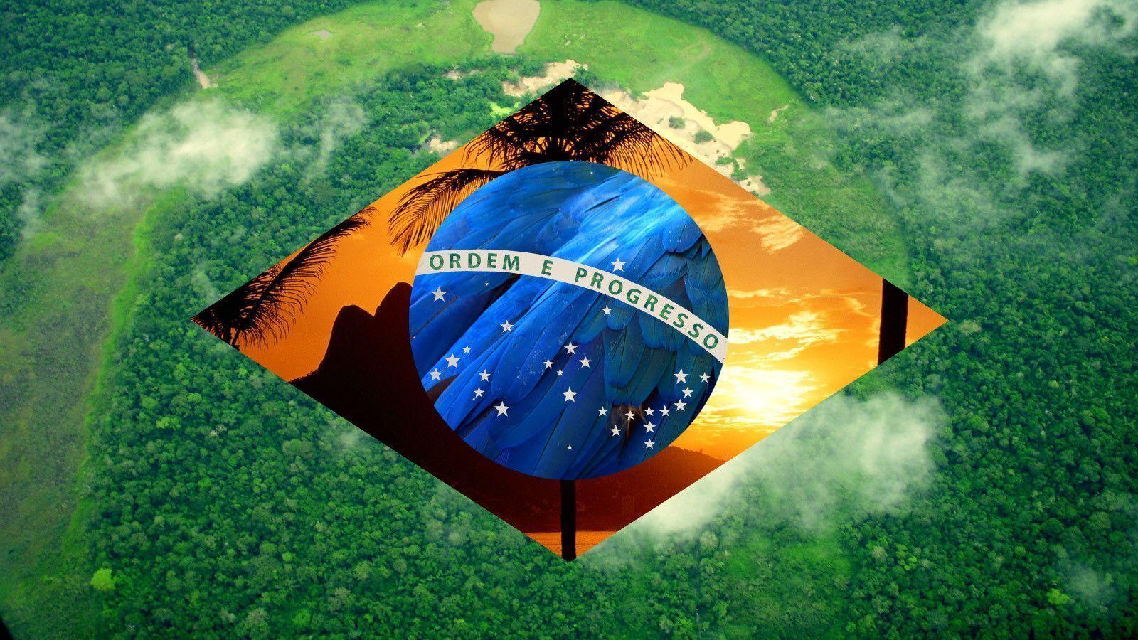 Brazil Flag Hd Wallpapers