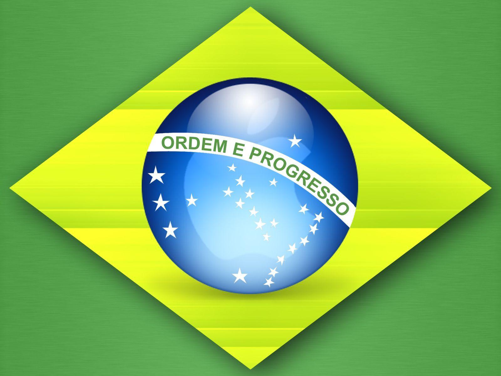 Brazil Flag 3D Wallpapers