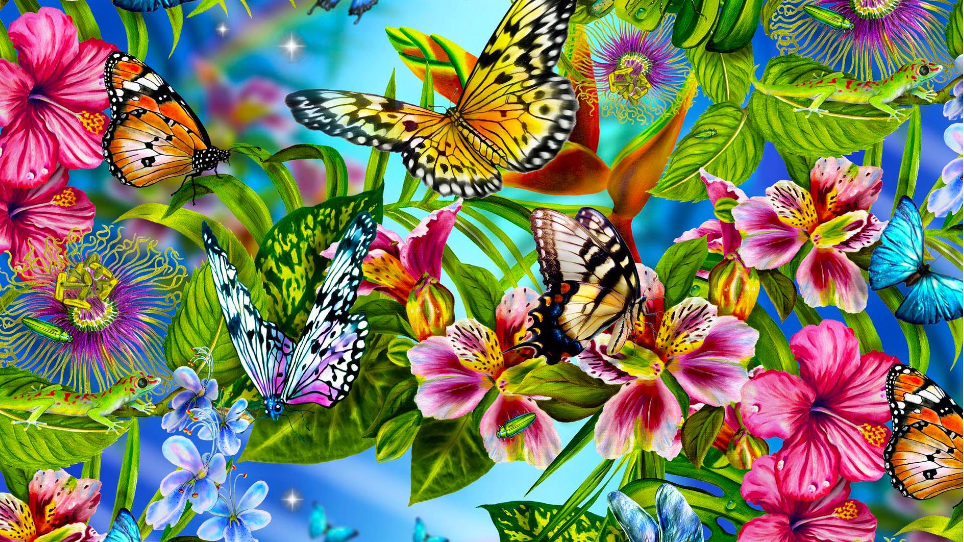 Bright Butterfly Wallpapers