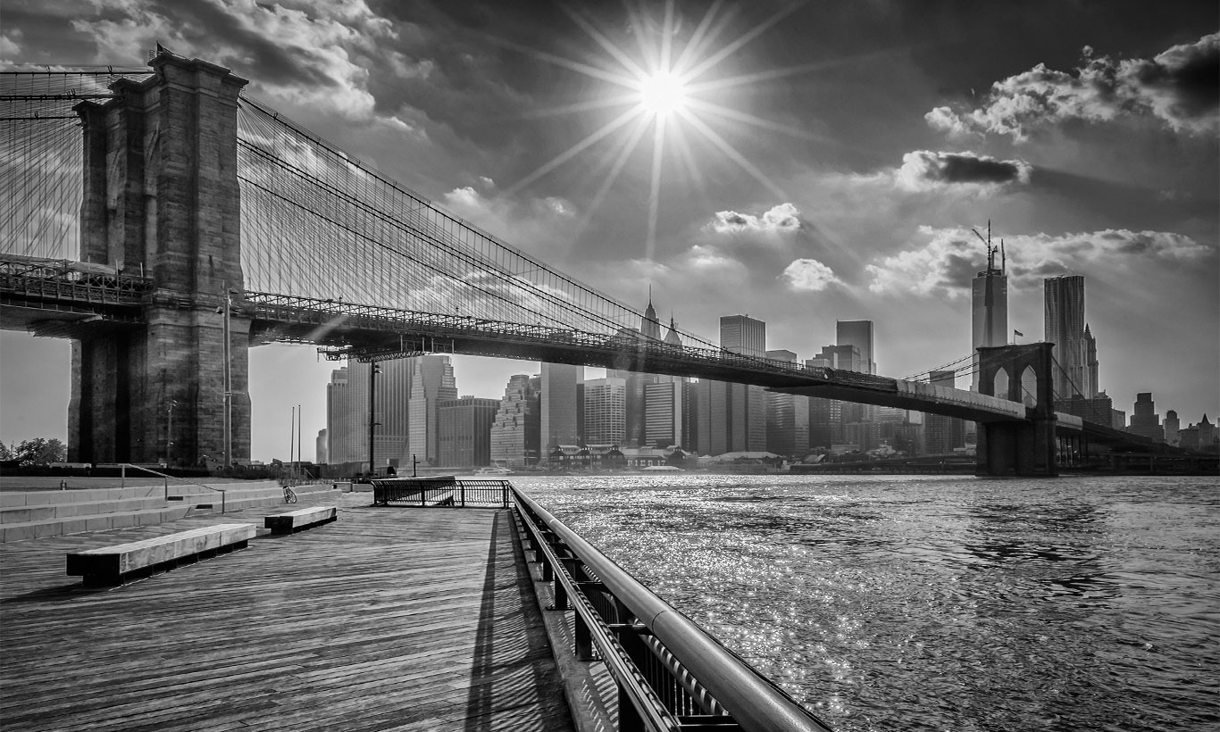 Brooklyn Bridge Black And White Wallpapers