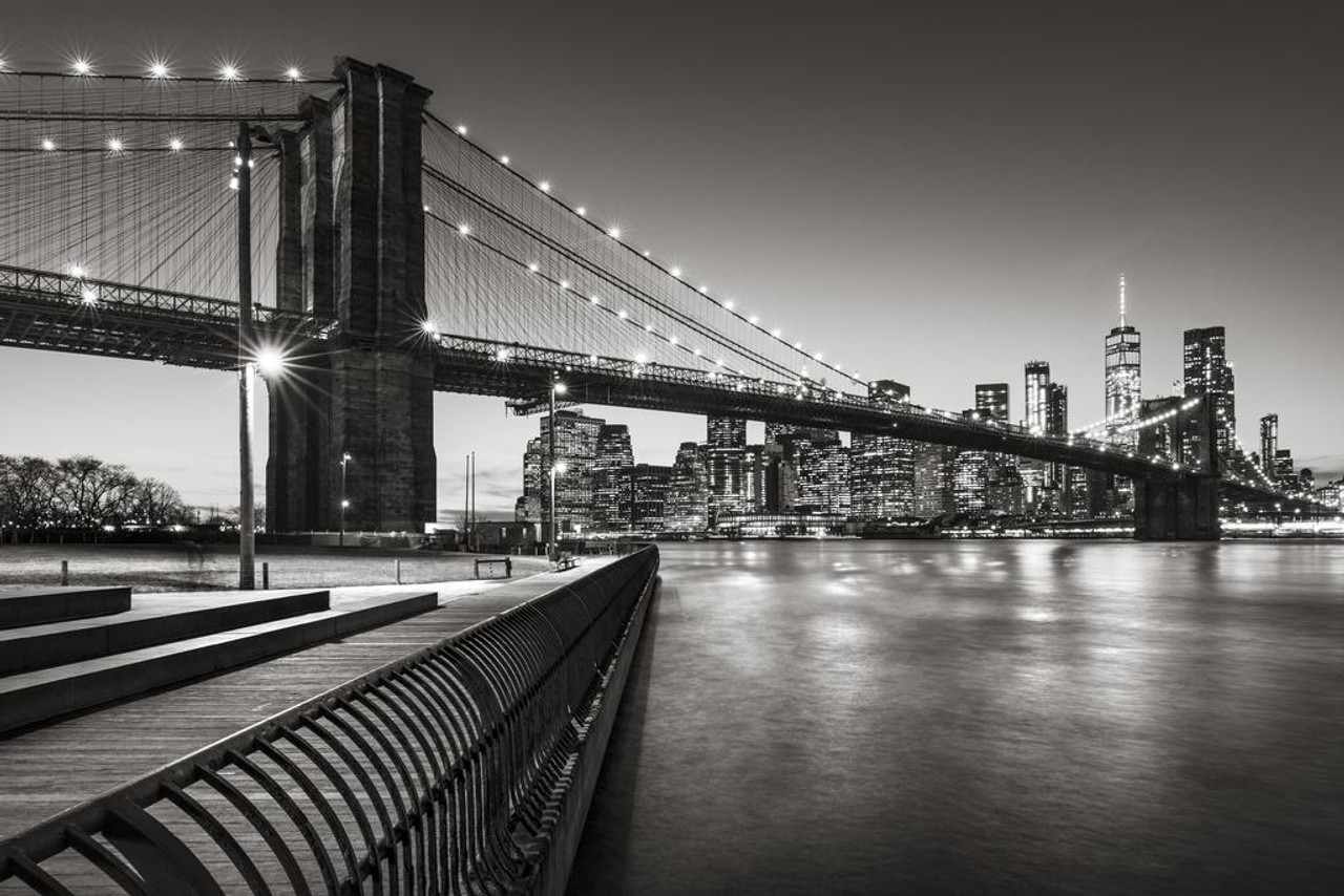 Brooklyn Bridge Black And White Wallpapers