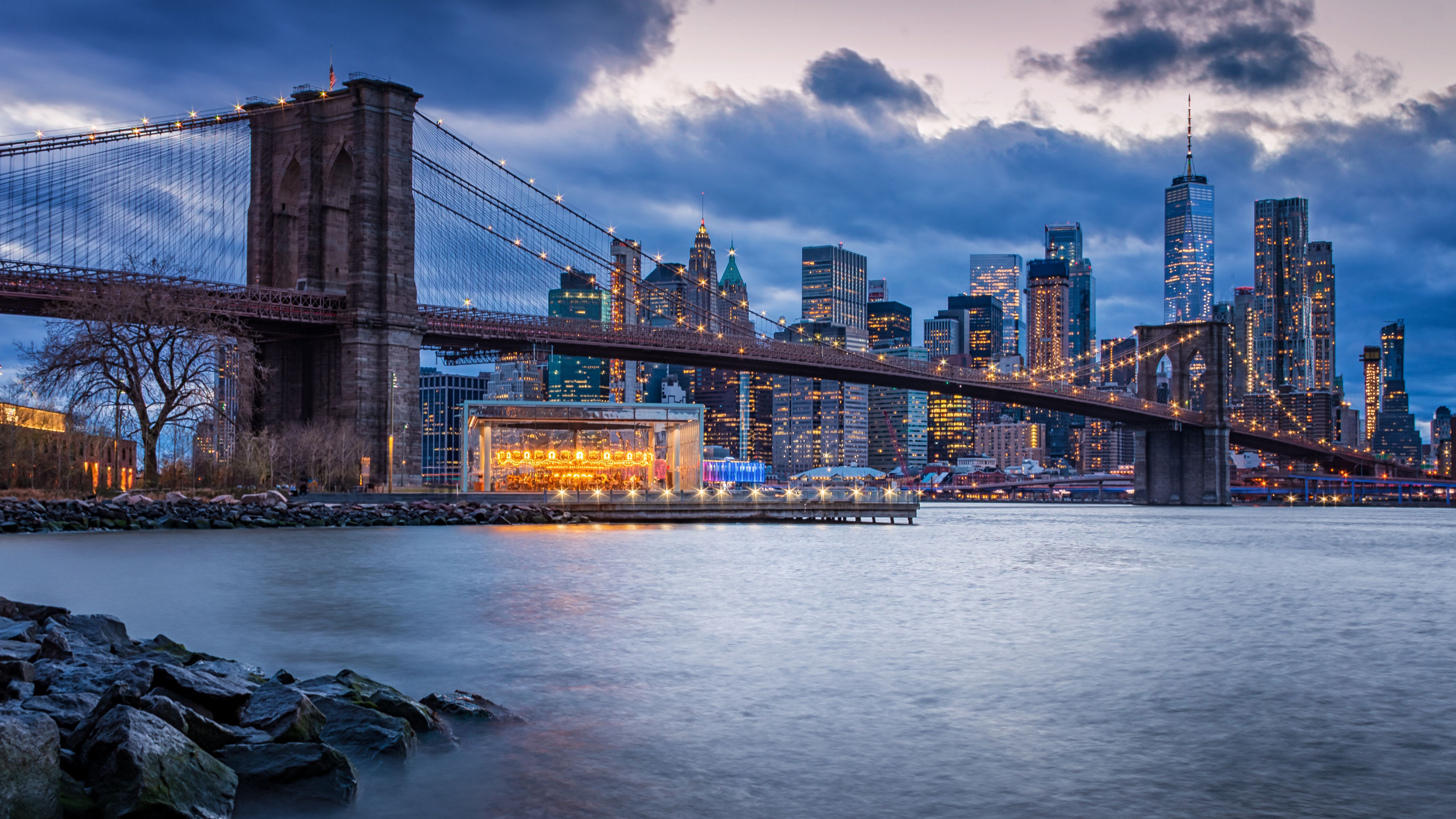 Brooklyn Bridge Winter Wallpapers