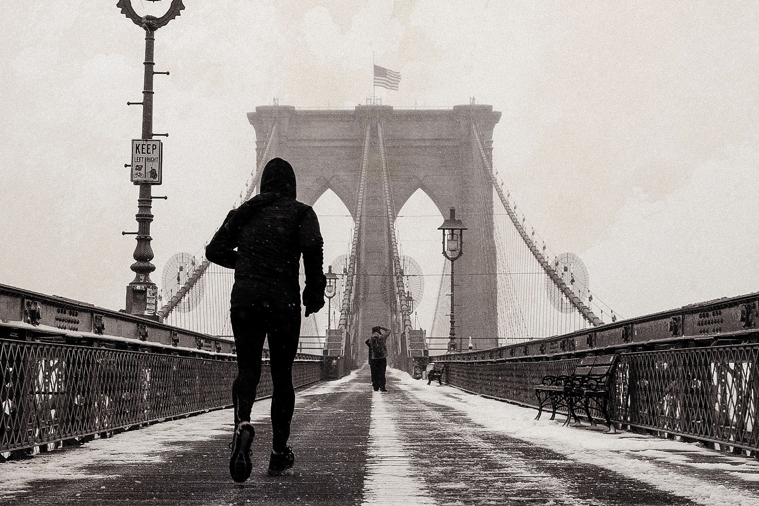 Brooklyn Bridge Winter Wallpapers