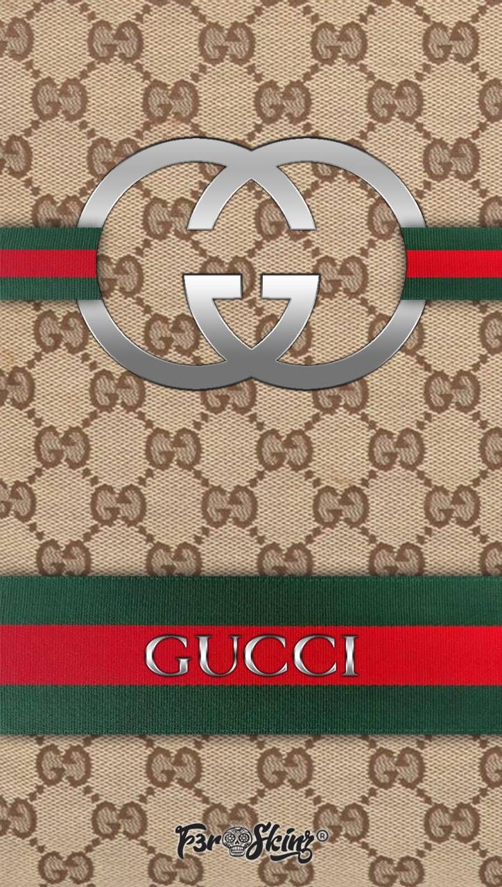 Brown Gucci Logo Wallpapers