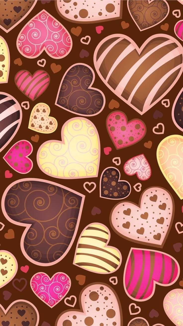 Brown Heart Wallpapers